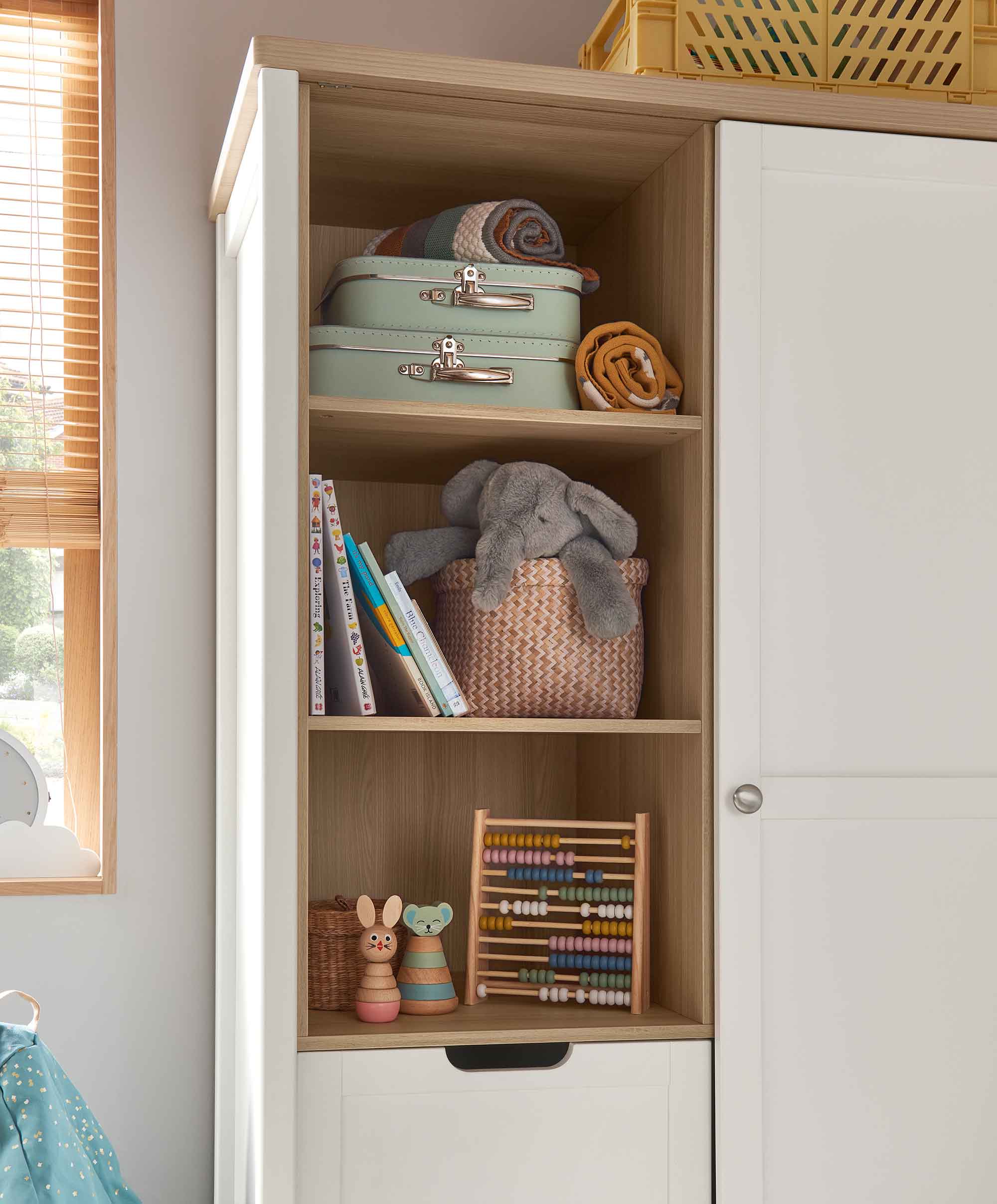 Harwell Wardrobe - White - Image 3