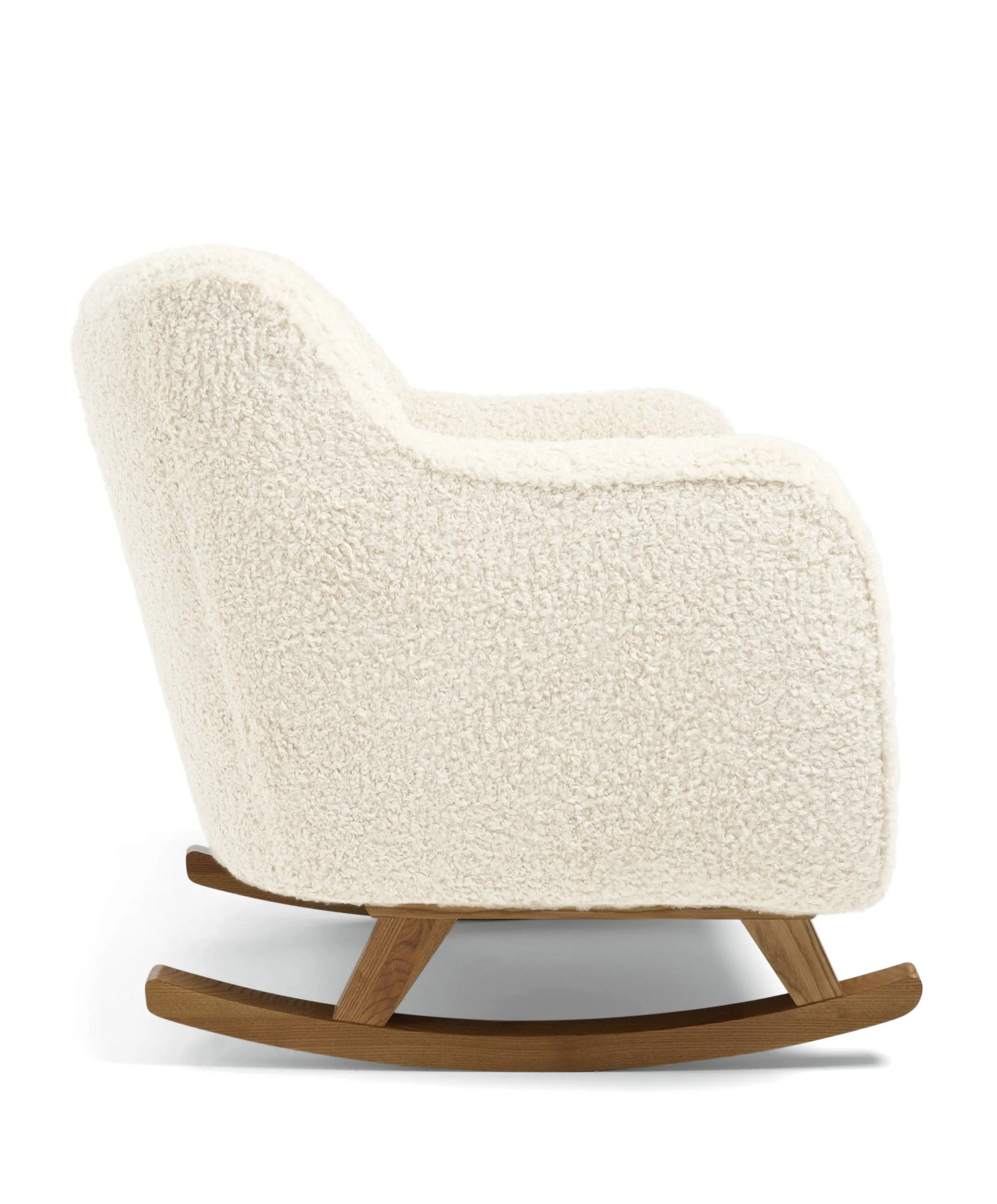 Hilston Nursing Chair - Snow Teddy - Image 4