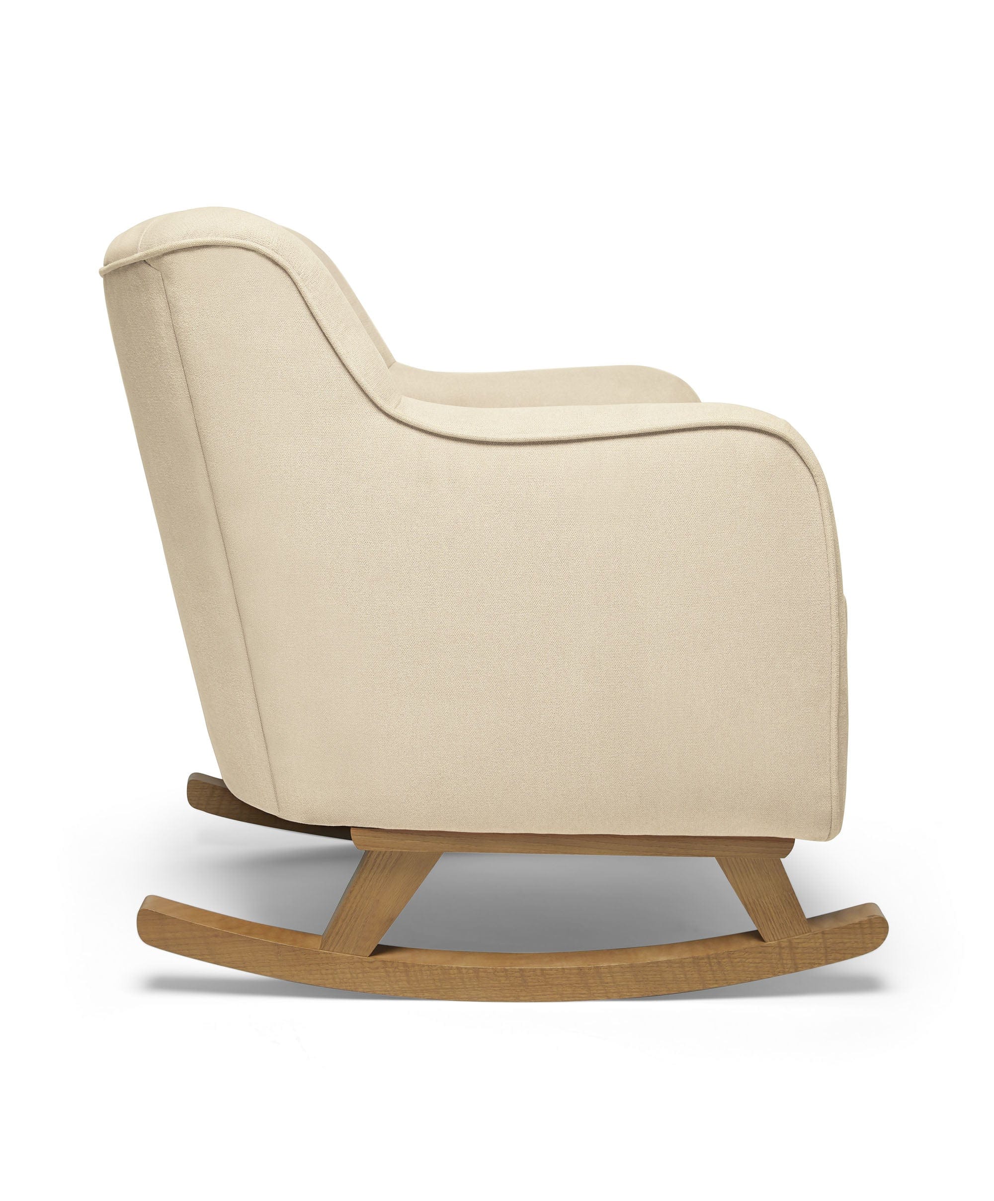 Hilston Nursing Chair & Footsool Set – Camel Woven - Image 4