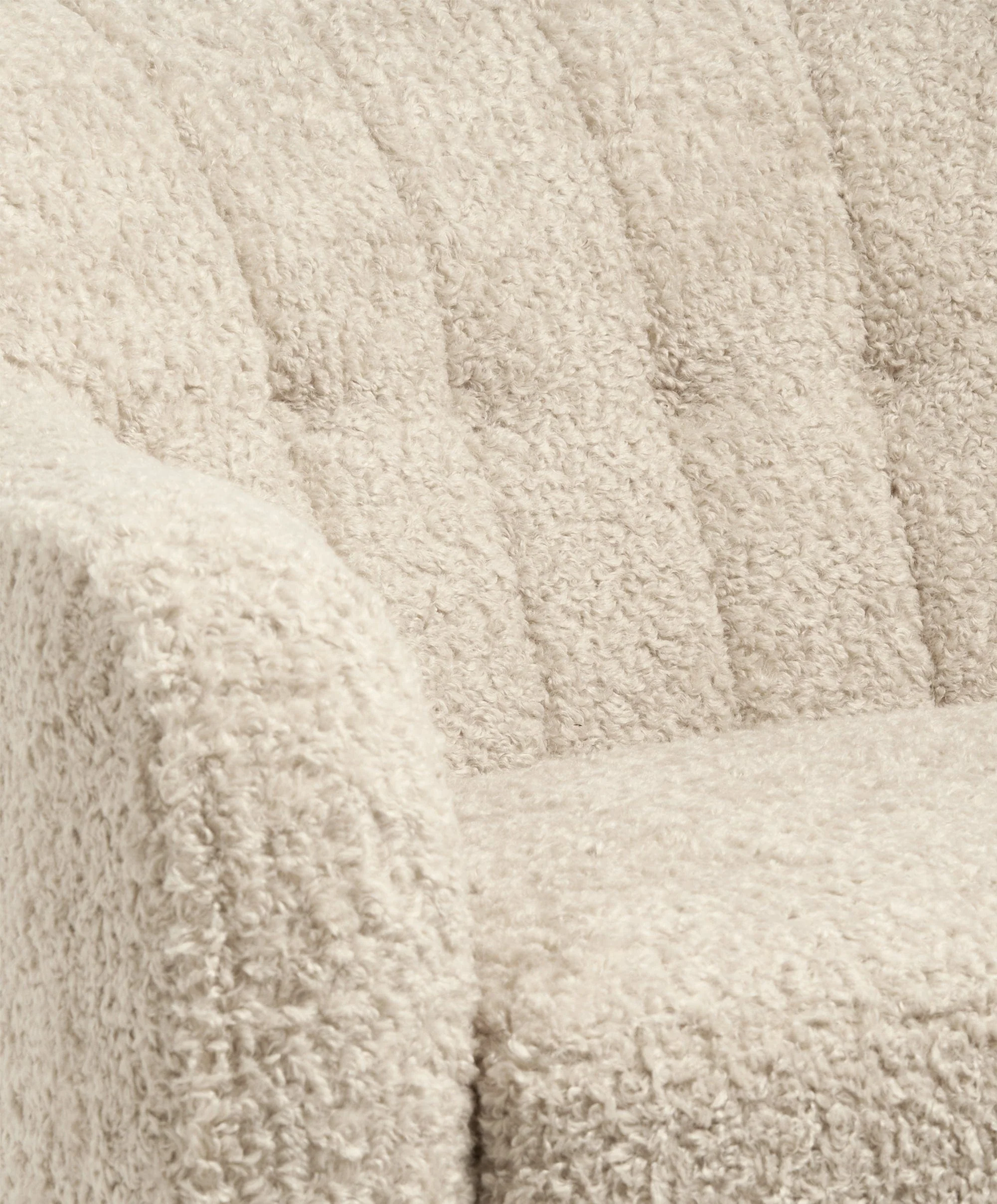 Hilston Nursing Chair & Footstool Set - Biscuit Teddy - Image 5