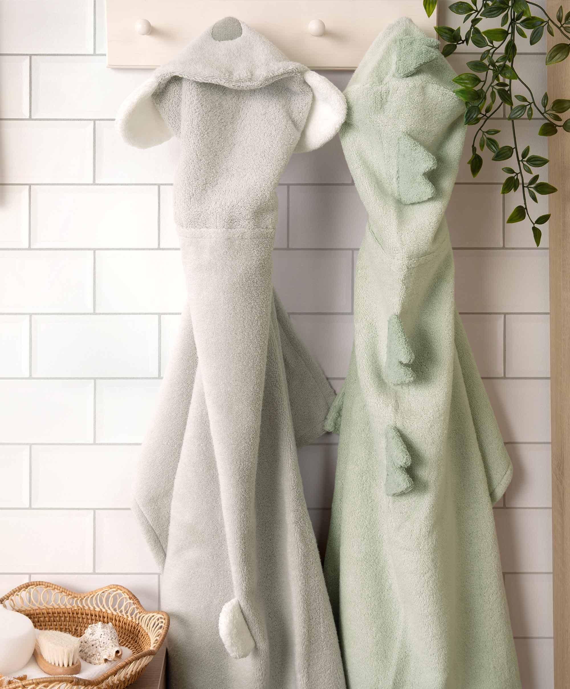 Hooded Baby Towel - Dinosaur - Image 10