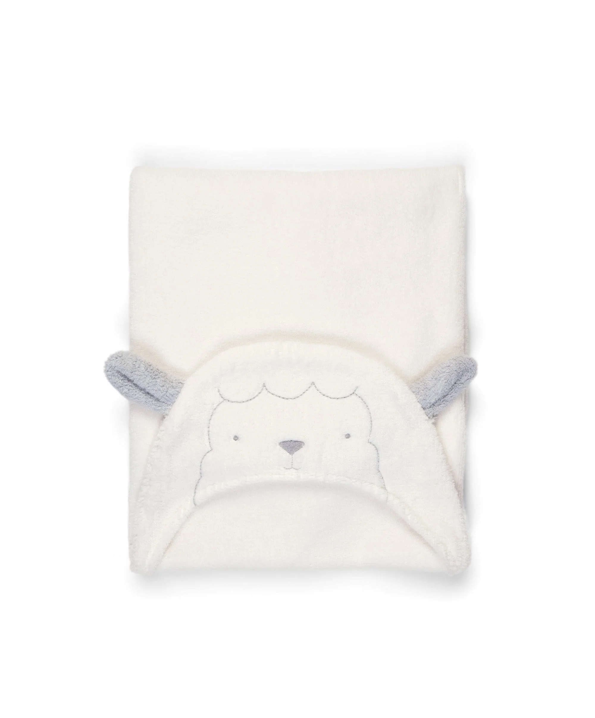 Hooded Baby Towel - Lamb - Image 9