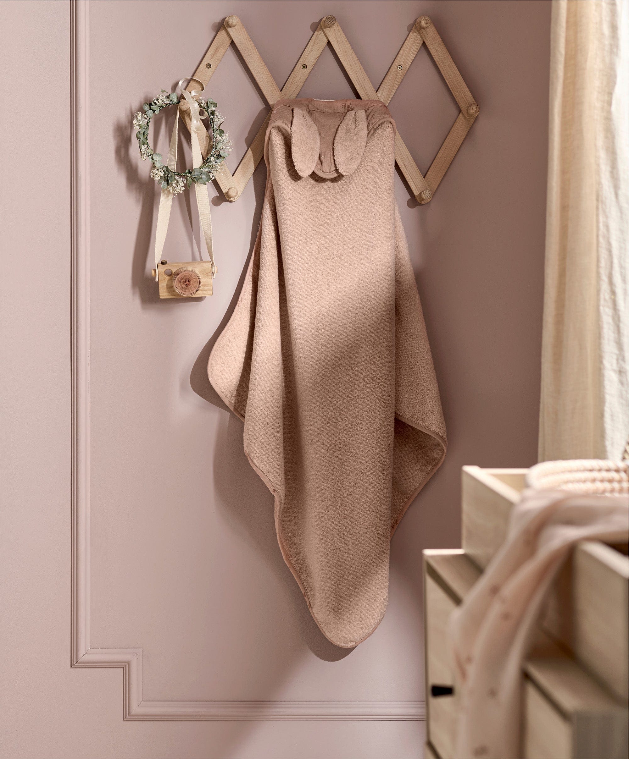 Hooded Towel - Welcome to the World Wildflower - Image 2