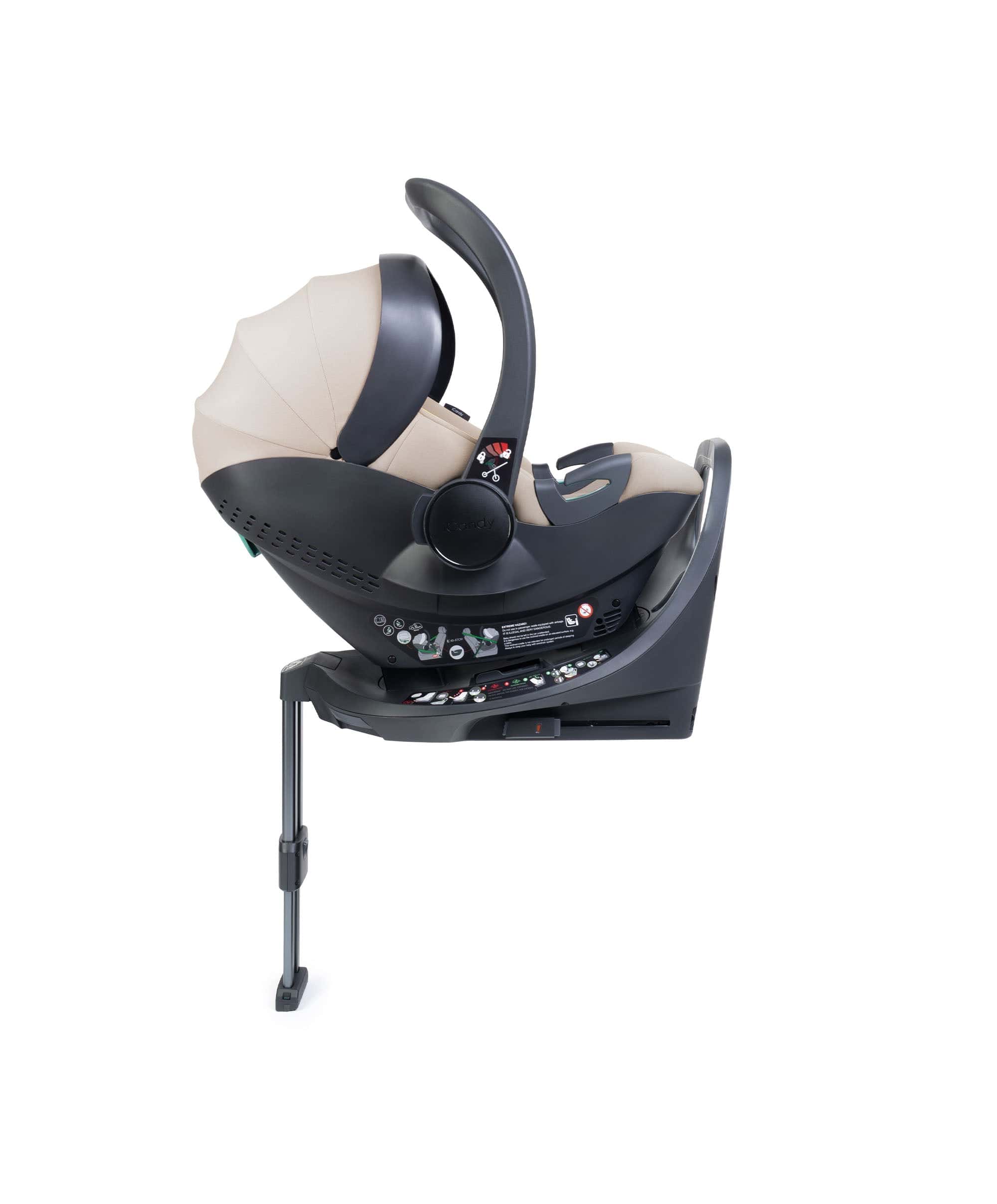 iCandy Cocoon 360 Infant Car Seat & Base - Sandstone - Image 6
