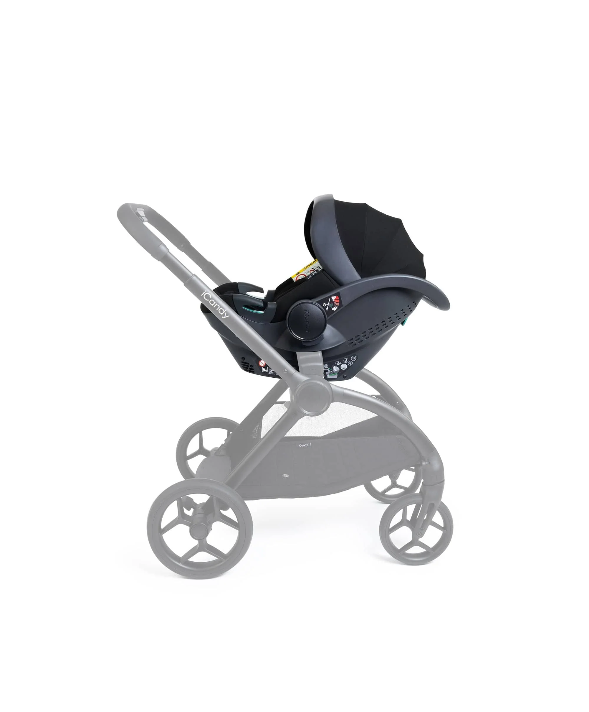 iCandy Cocoon 360 Infant Car Seat & Base - Black - Image 6