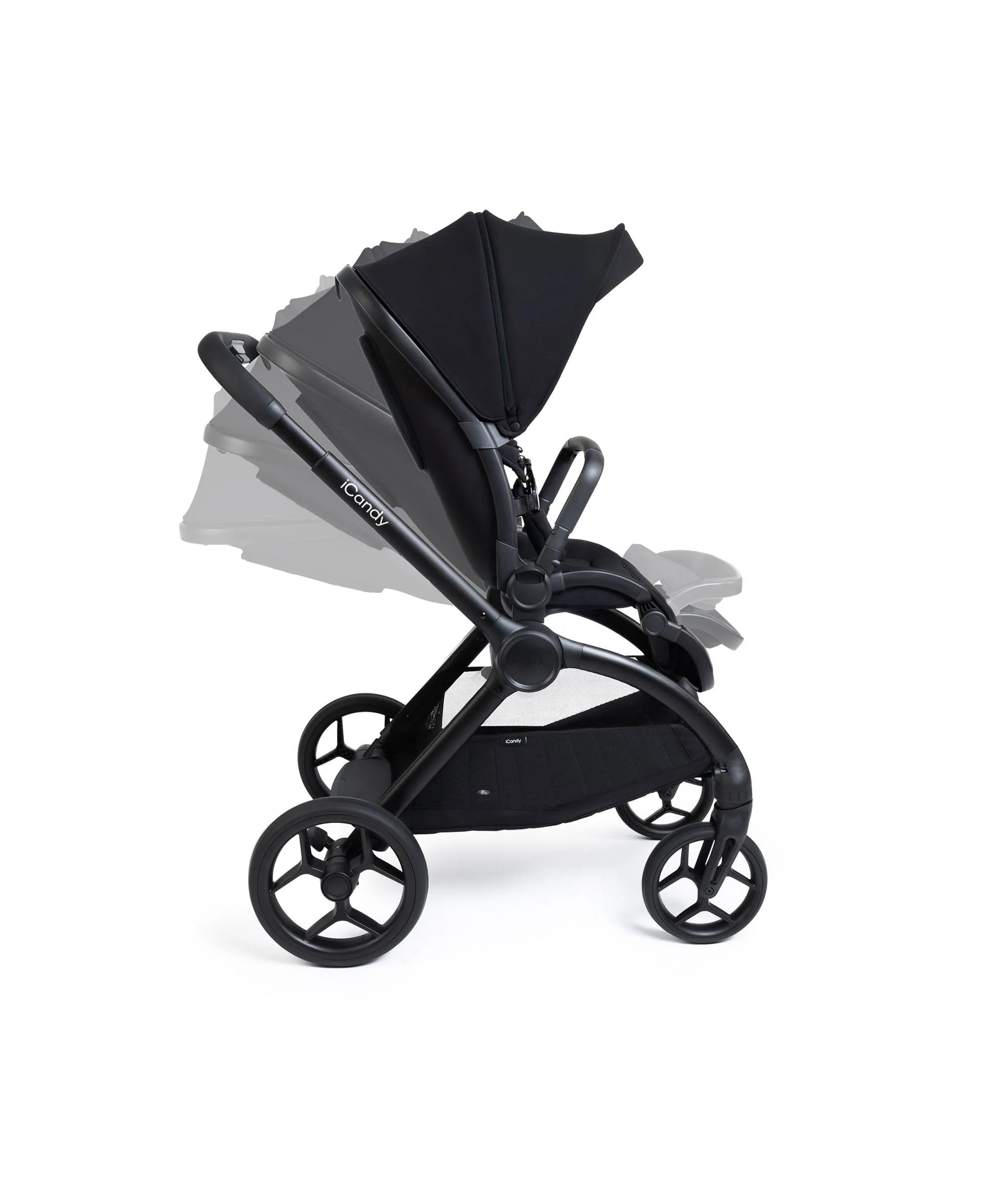 iCandy Core 2 Pushchair & Carrycot Bundle - Black - Image 4
