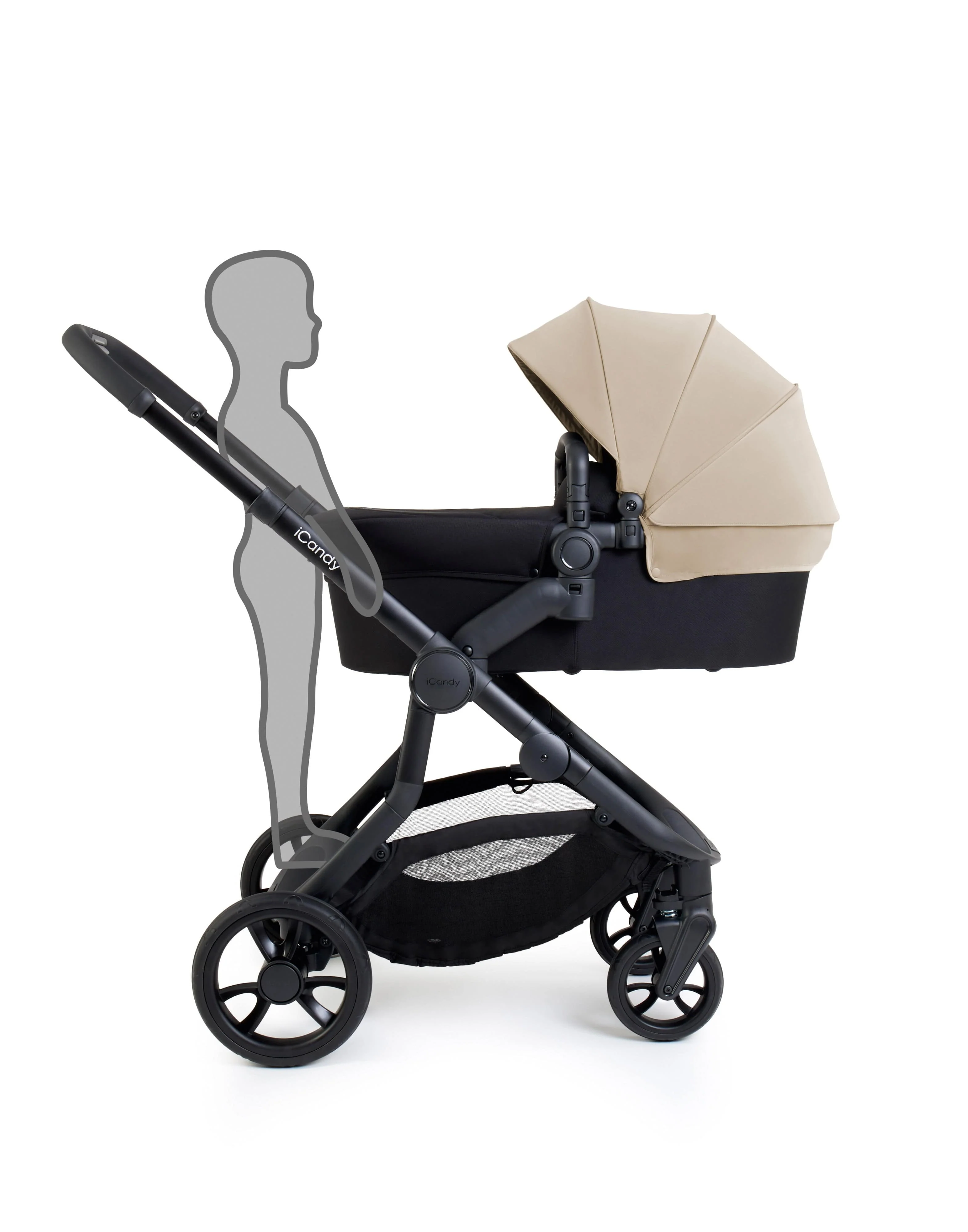 iCandy Orange4 Pushchair Bundle - Latte - Image 10