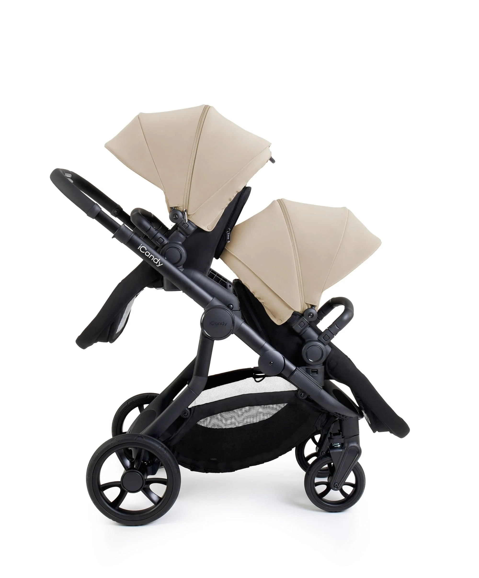 iCandy Orange 4 Double Pushchair – Latte - Image 3