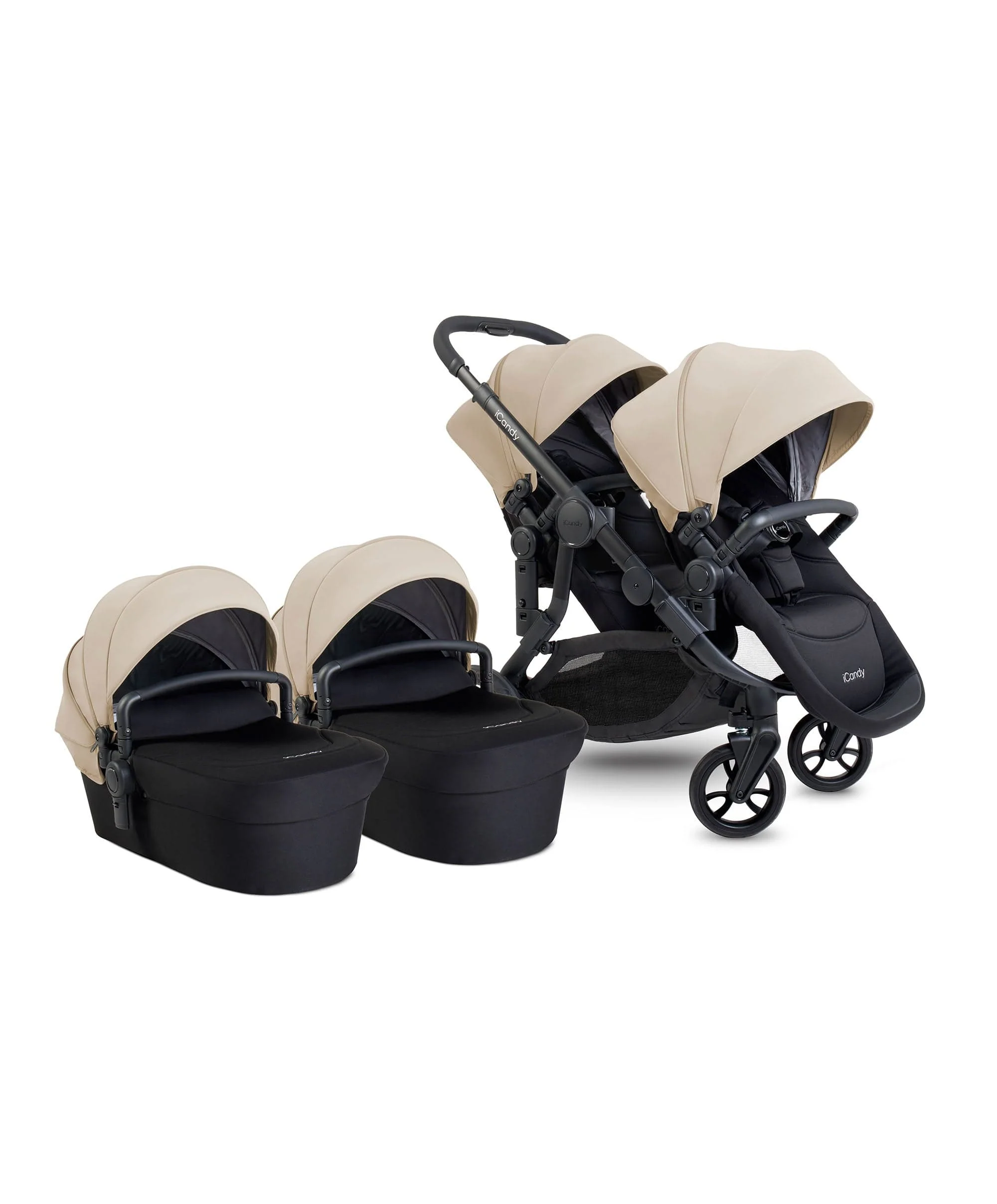 iCandy Orange 4 Twin Pushchair – Latte