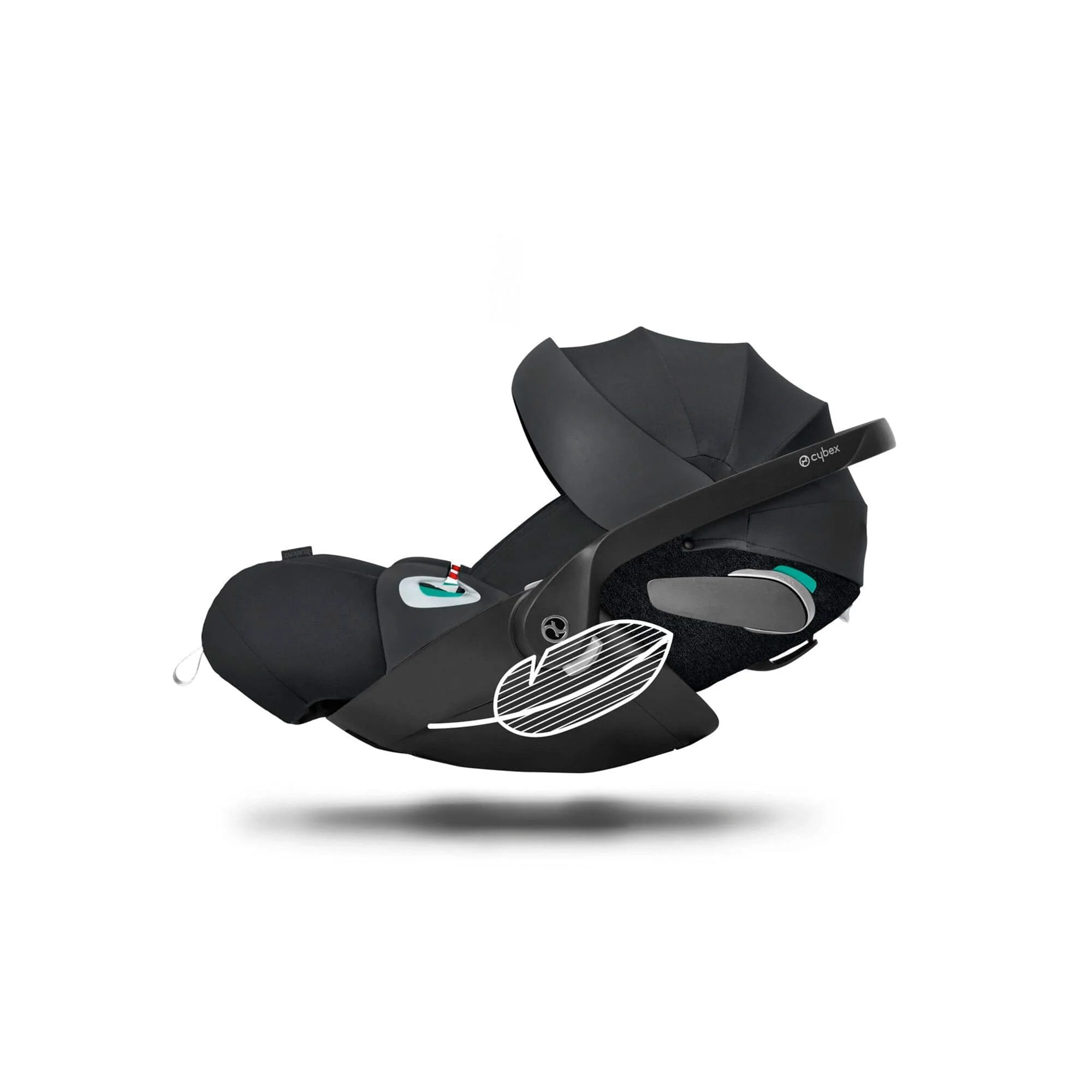iCandy Peach 7 Complete Pushchair Bundle with Cybex Cloud T Car Seat - Biscotti - Image 10