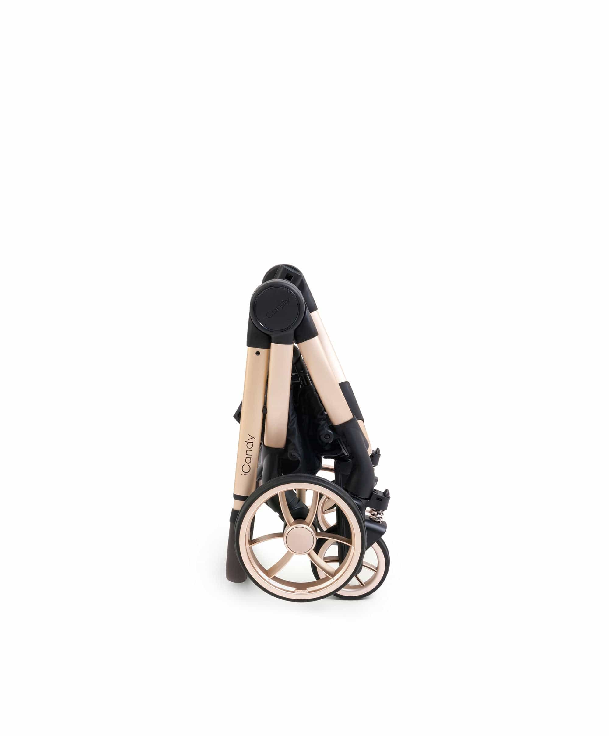 iCandy Peach 7 Complete Pushchair Bundle with Cybex Cloud T Car Seat - Biscotti - Image 6
