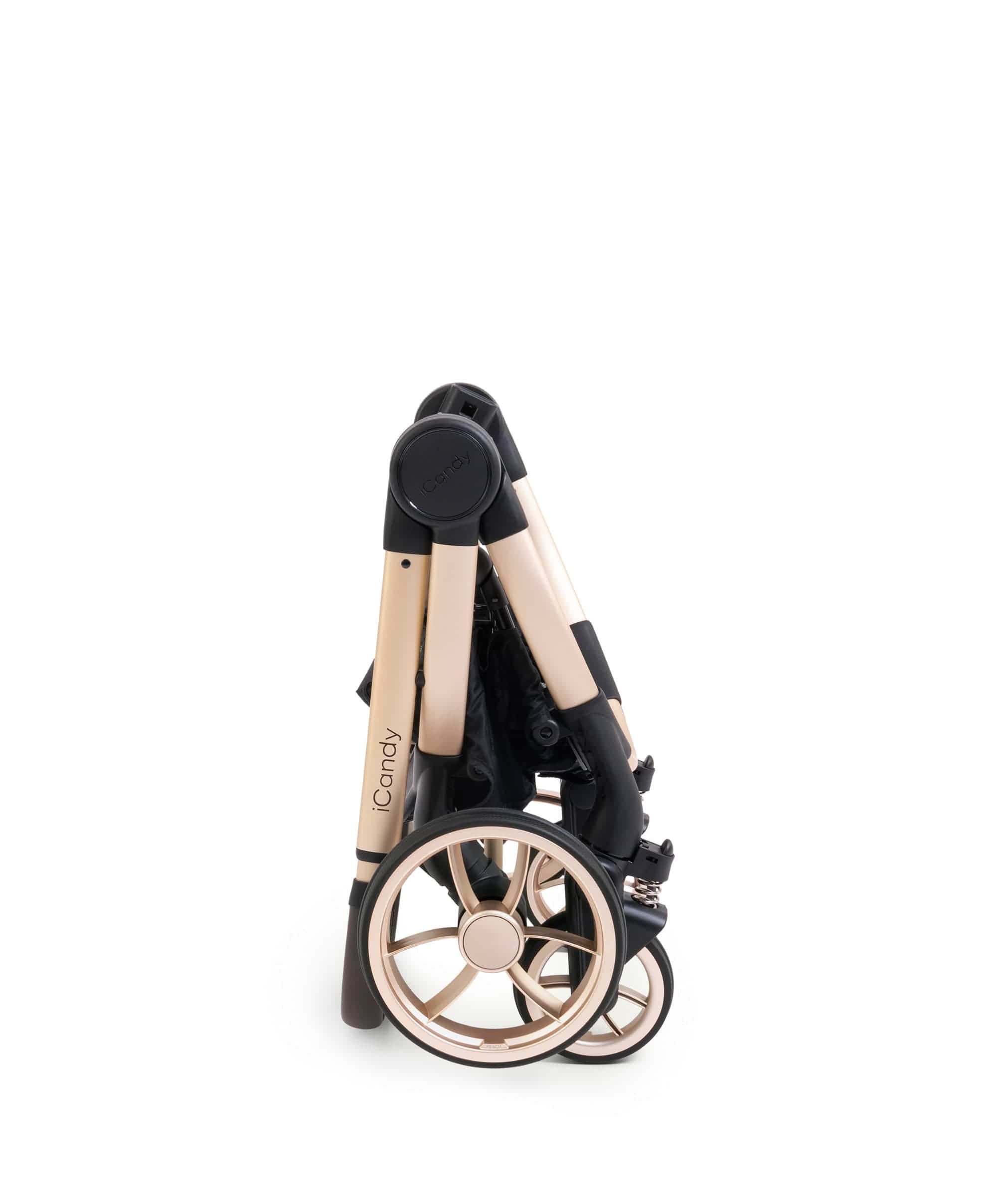 iCandy Peach 7 Complete Pushchair Bundle with Maxi-Cosi Pebble 360 Pro2 Car Seat - Biscotti - Image 8