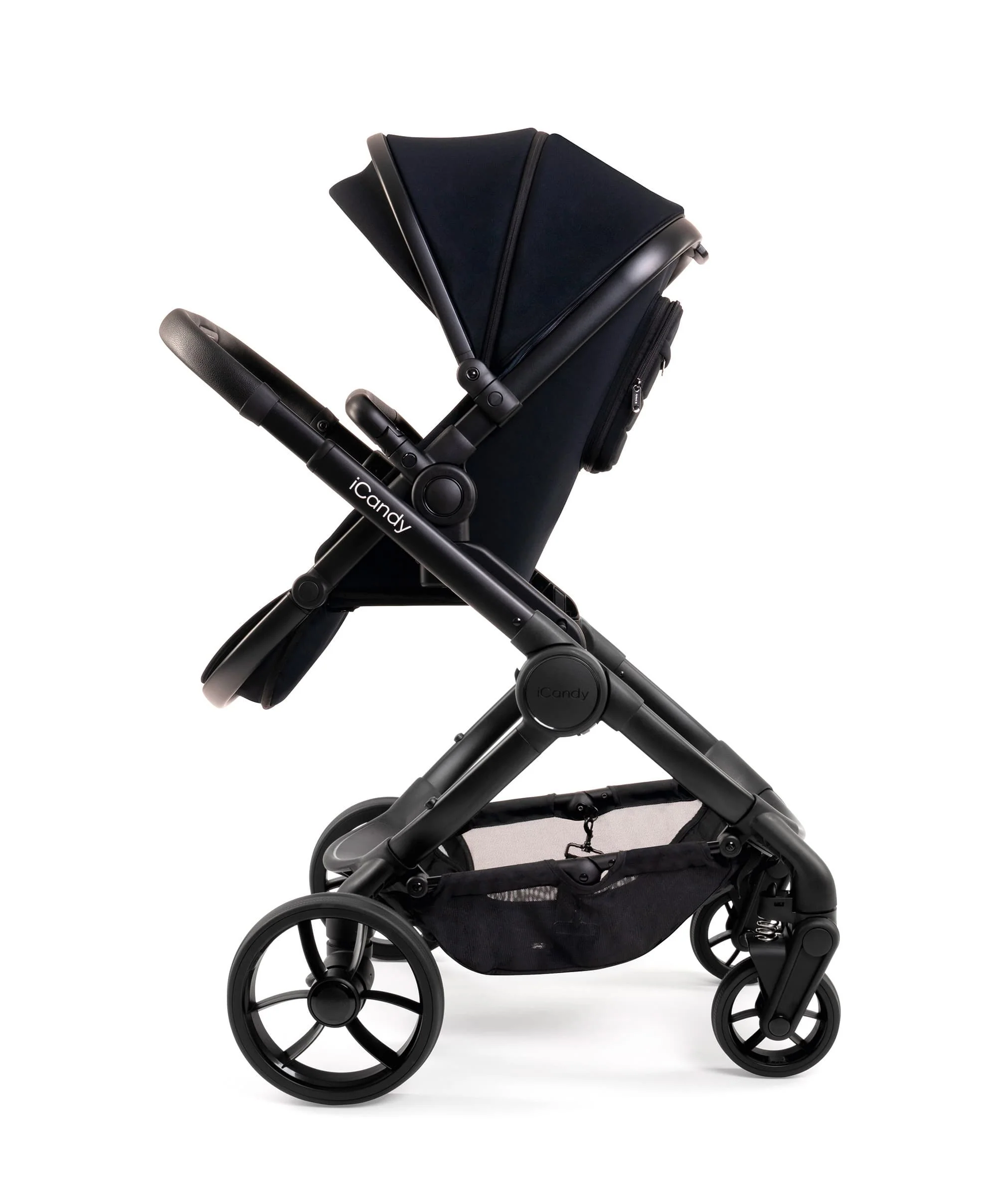 iCandy Peach 7 Complete Pushchair Bundle with Maxi-Cosi Pebble 360 Pro² Car Seat & Base – Black - Image 4