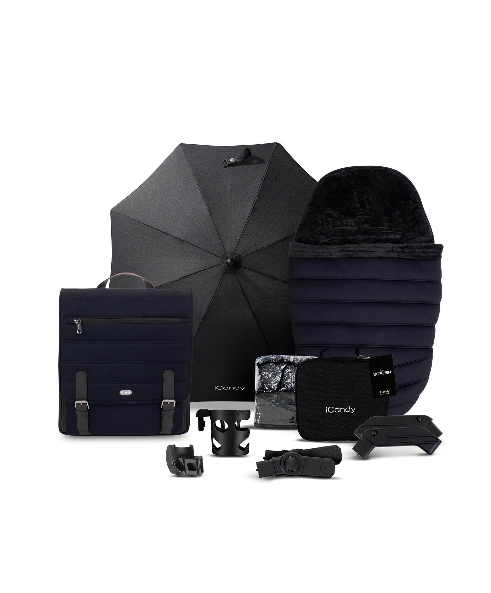 iCandy Peach 7 Complete Pushchair Bundle with Maxi-Cosi Pebble 360 Pro² Car Seat & Base – Black - Image 9