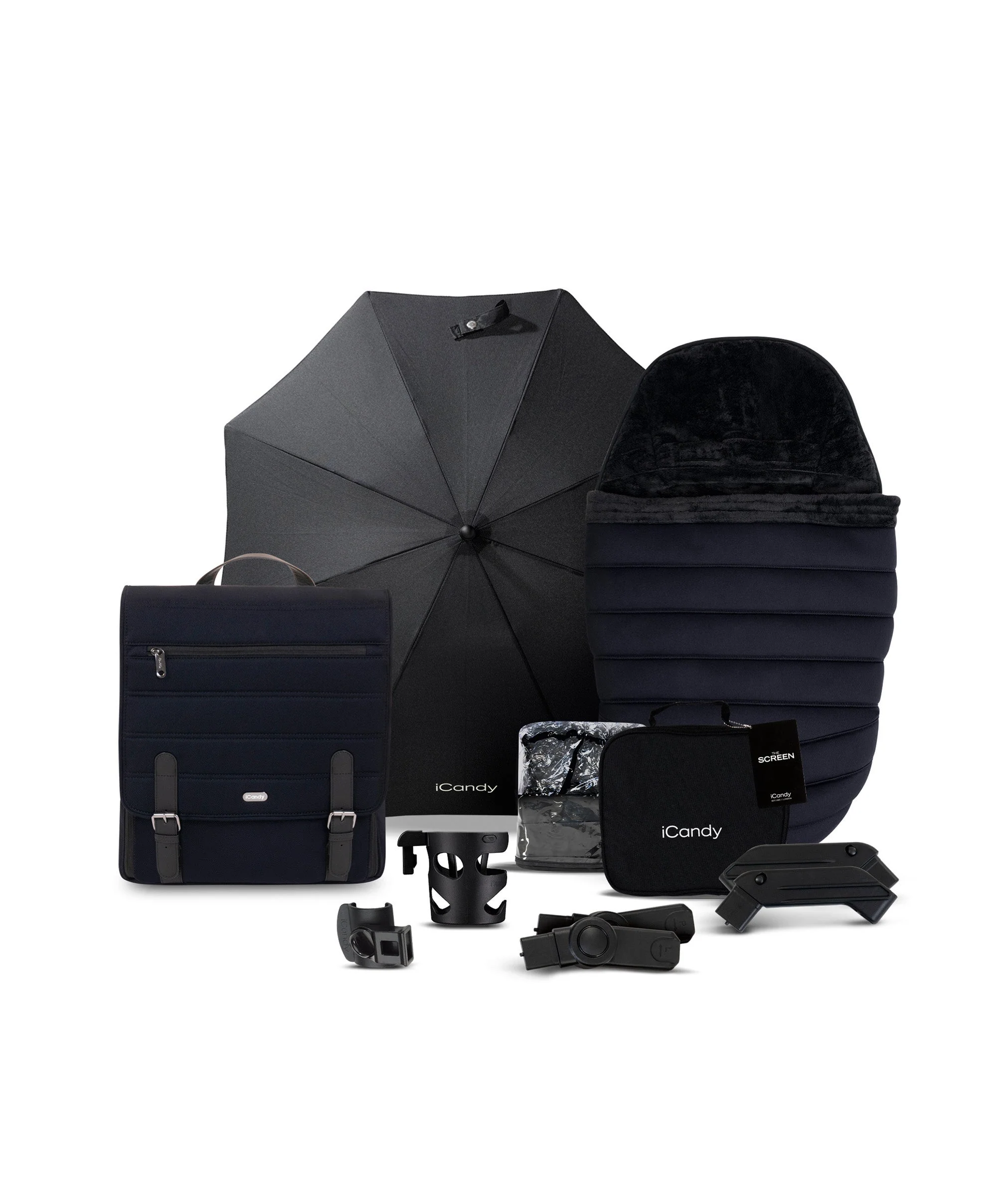 iCandy Peach 7 Complete Pushchair Bundle - Black - Image 5
