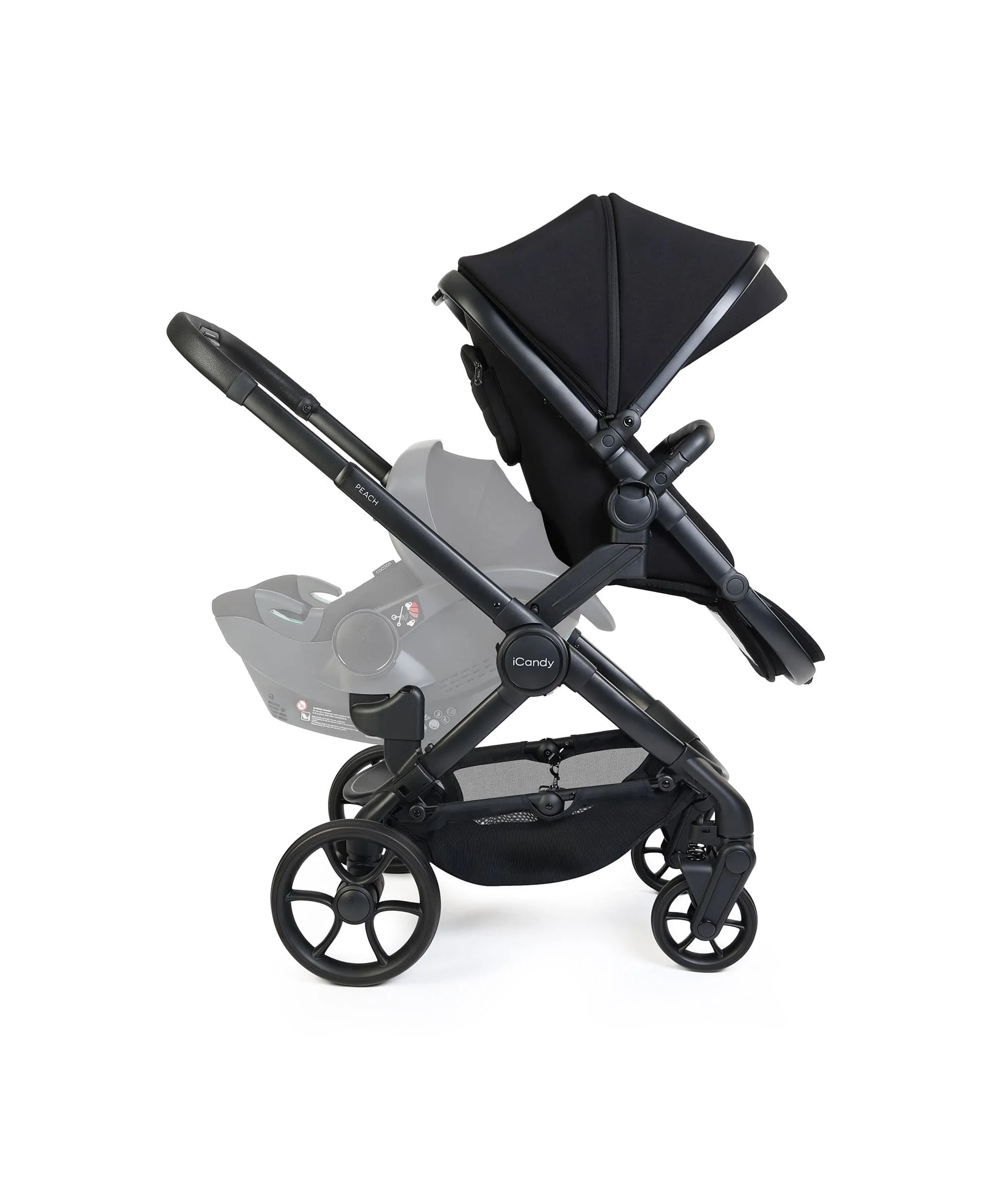 iCandy Peach 8 Double Complete Bundle - Black - Image 3