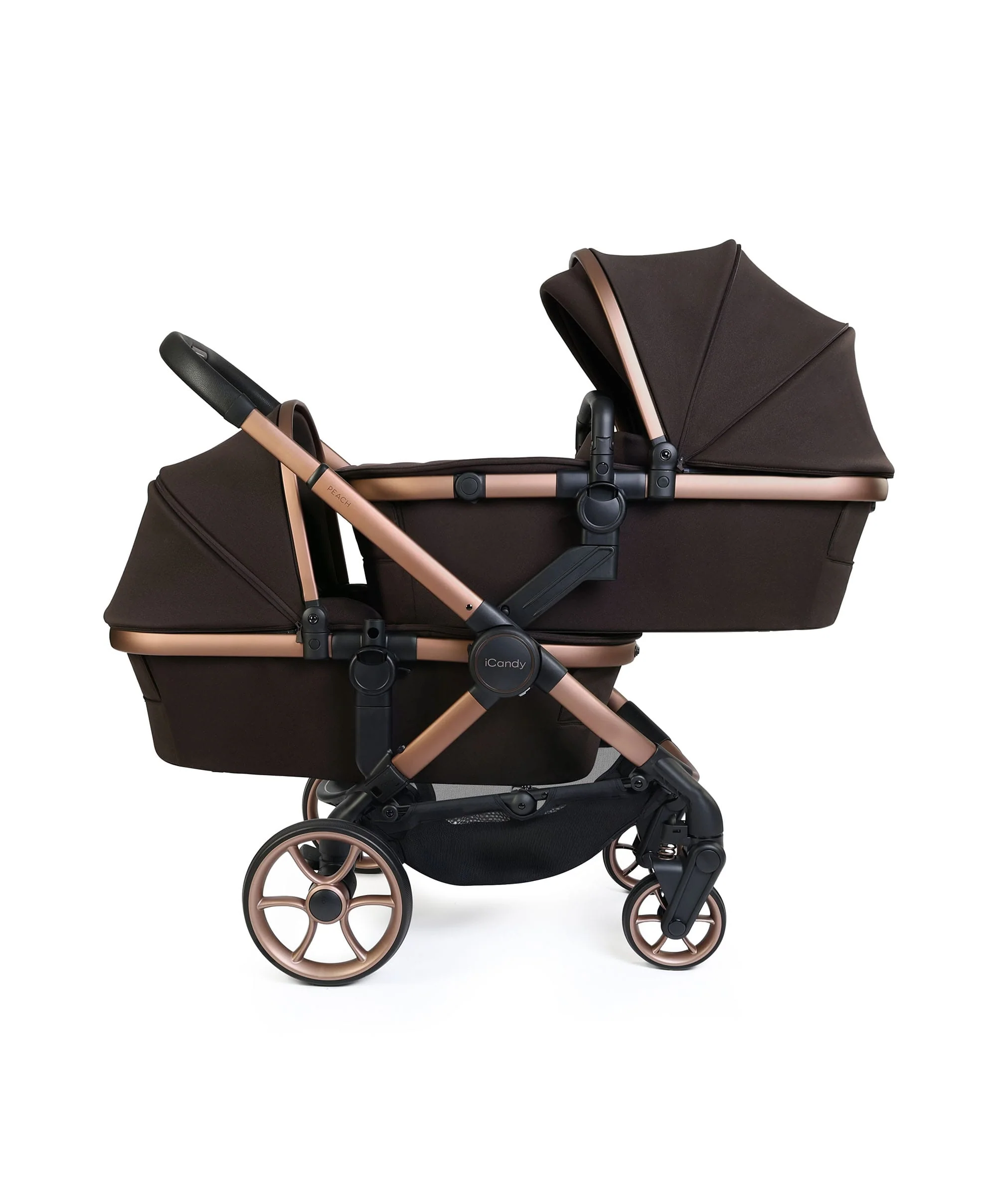 iCandy Peach 8 Twin Complete Bundle - Pecan - Image 2