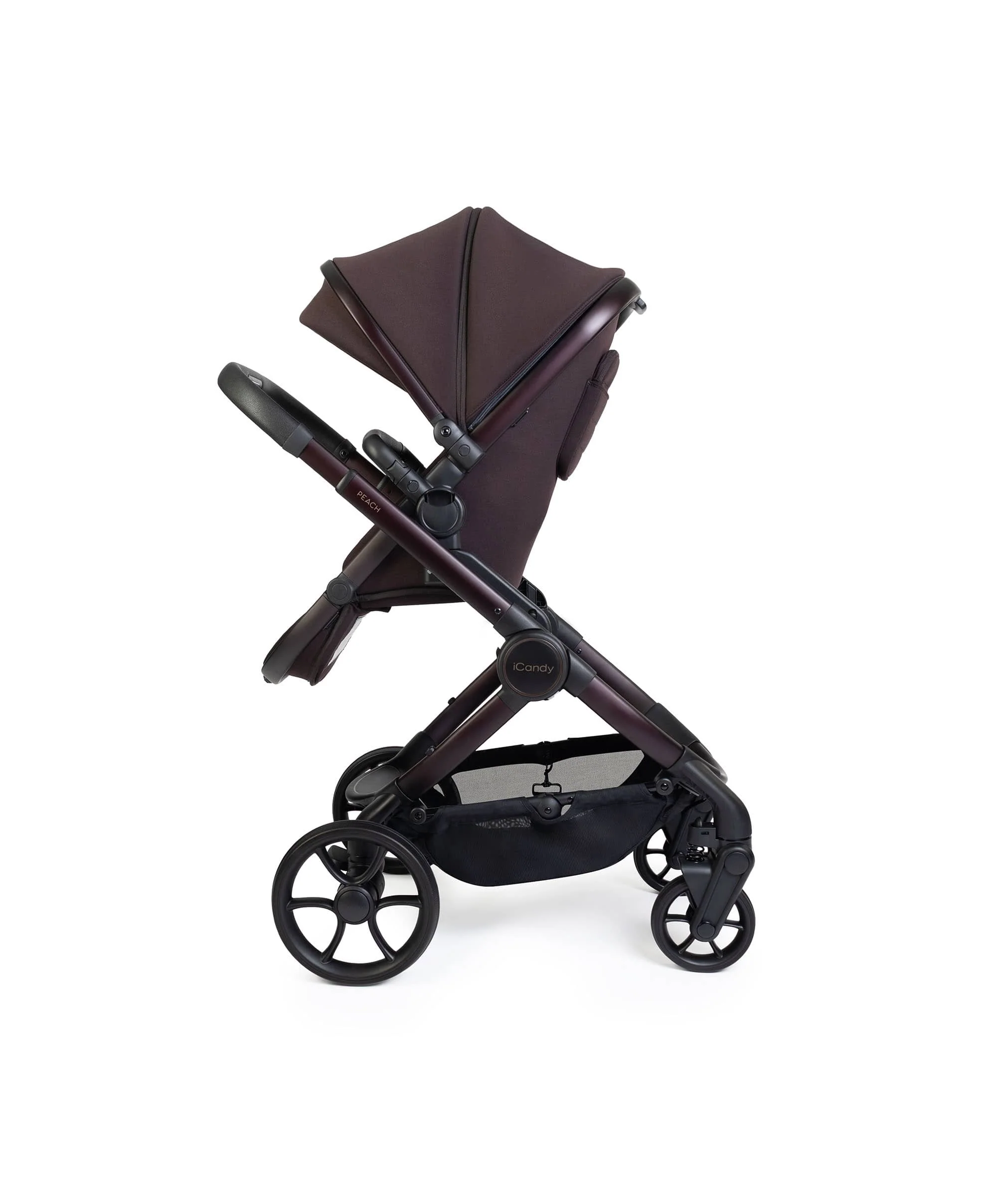 iCandy Peach 8 Complete Bundle with Maxi-Cosi Pebble 360 Pro2 Car Seat - Coffee Bean - Image 6