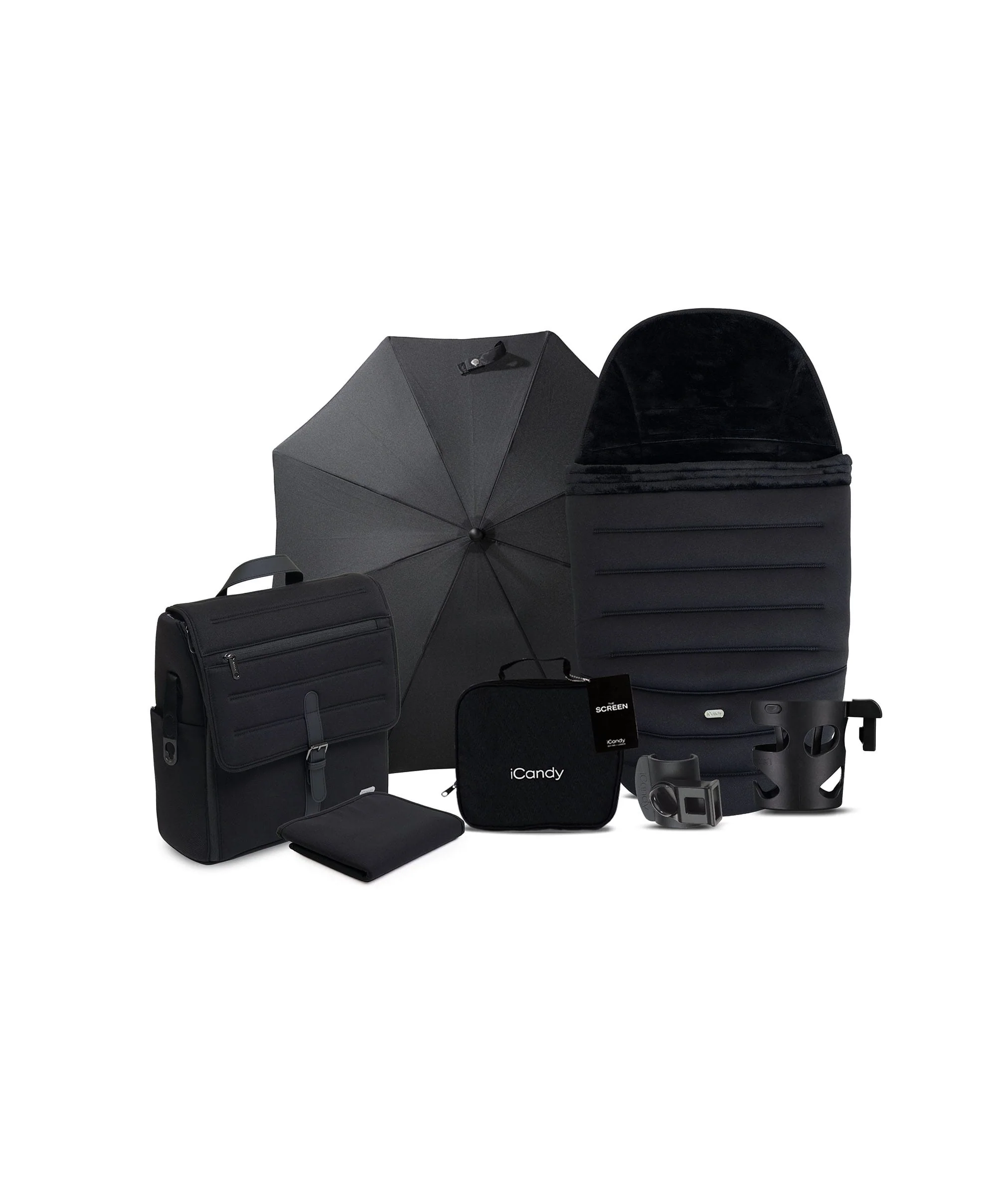 iCandy Peach 8 Complete Bundle with Cybex Cloud T i-Size Rotating Baby Car Seat - Black - Image 10