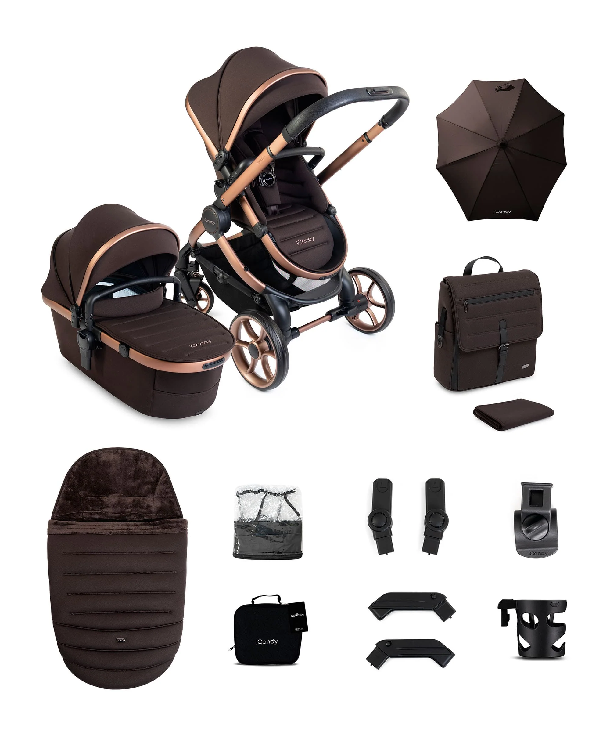 iCandy Peach 8 Complete Bundle - Pecan