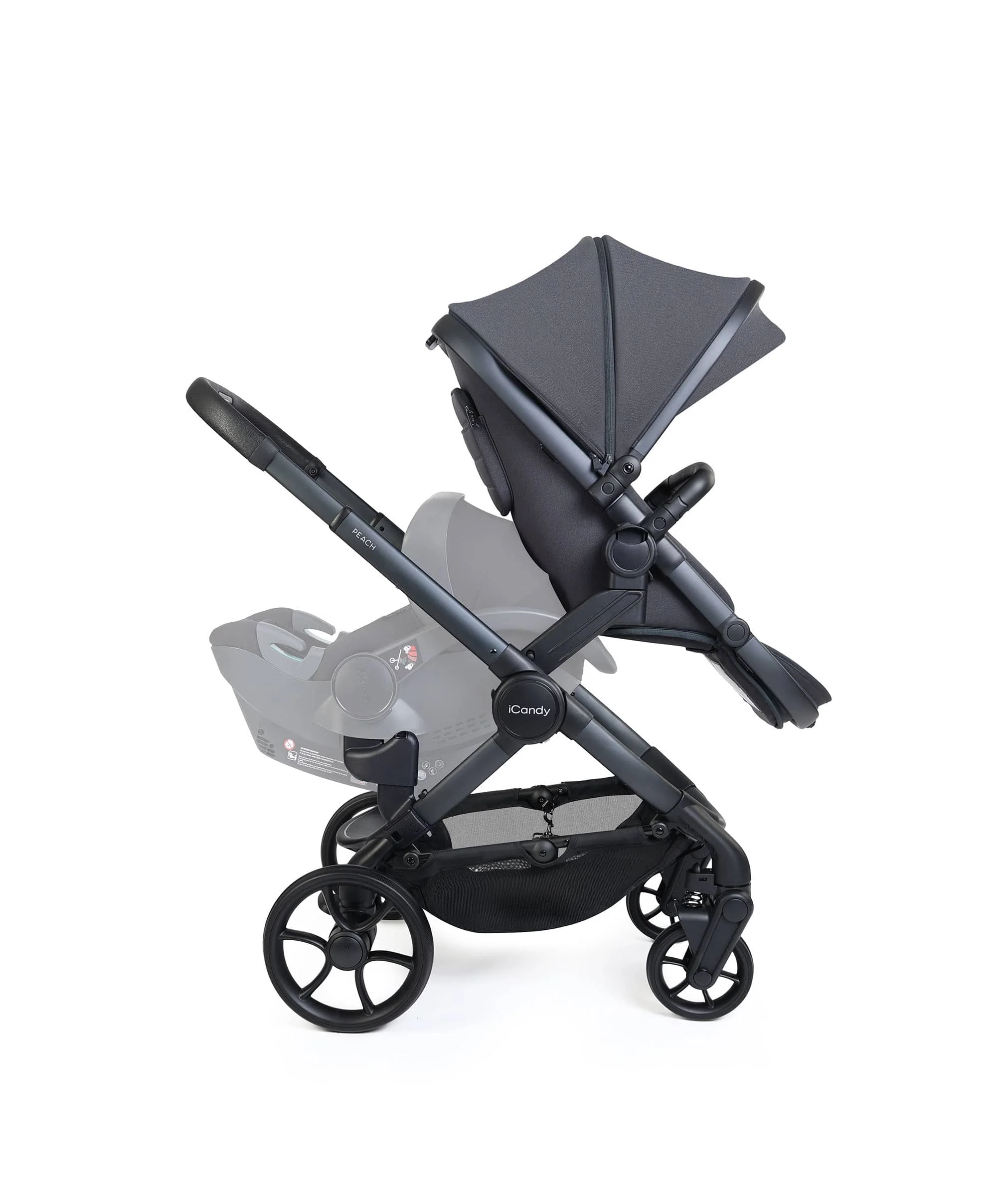 iCandy Peach 8 Double Complete Bundle - Grey - Image 5