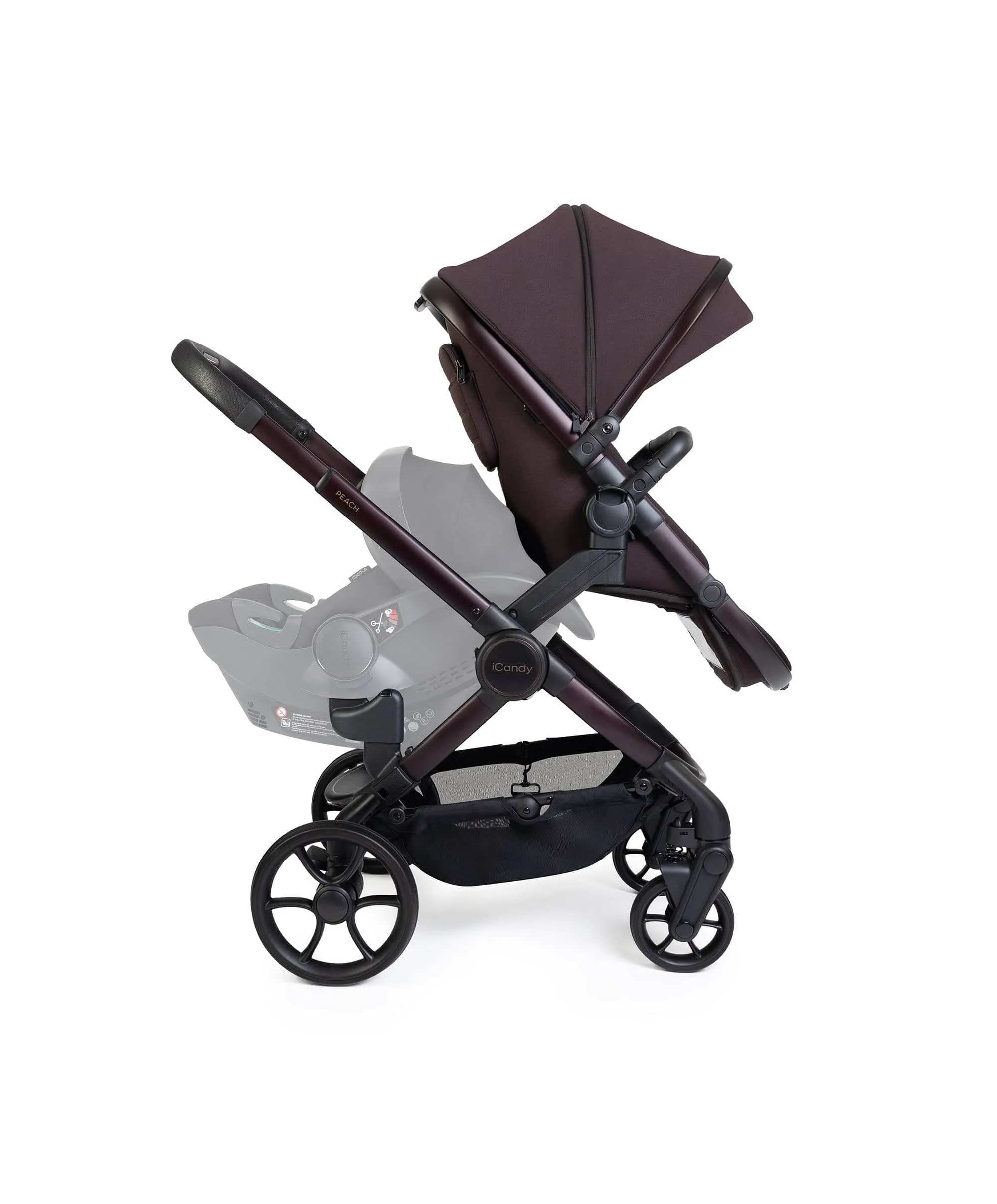 iCandy Peach 8 Double Complete Bundle - Coffee Bean - Image 4