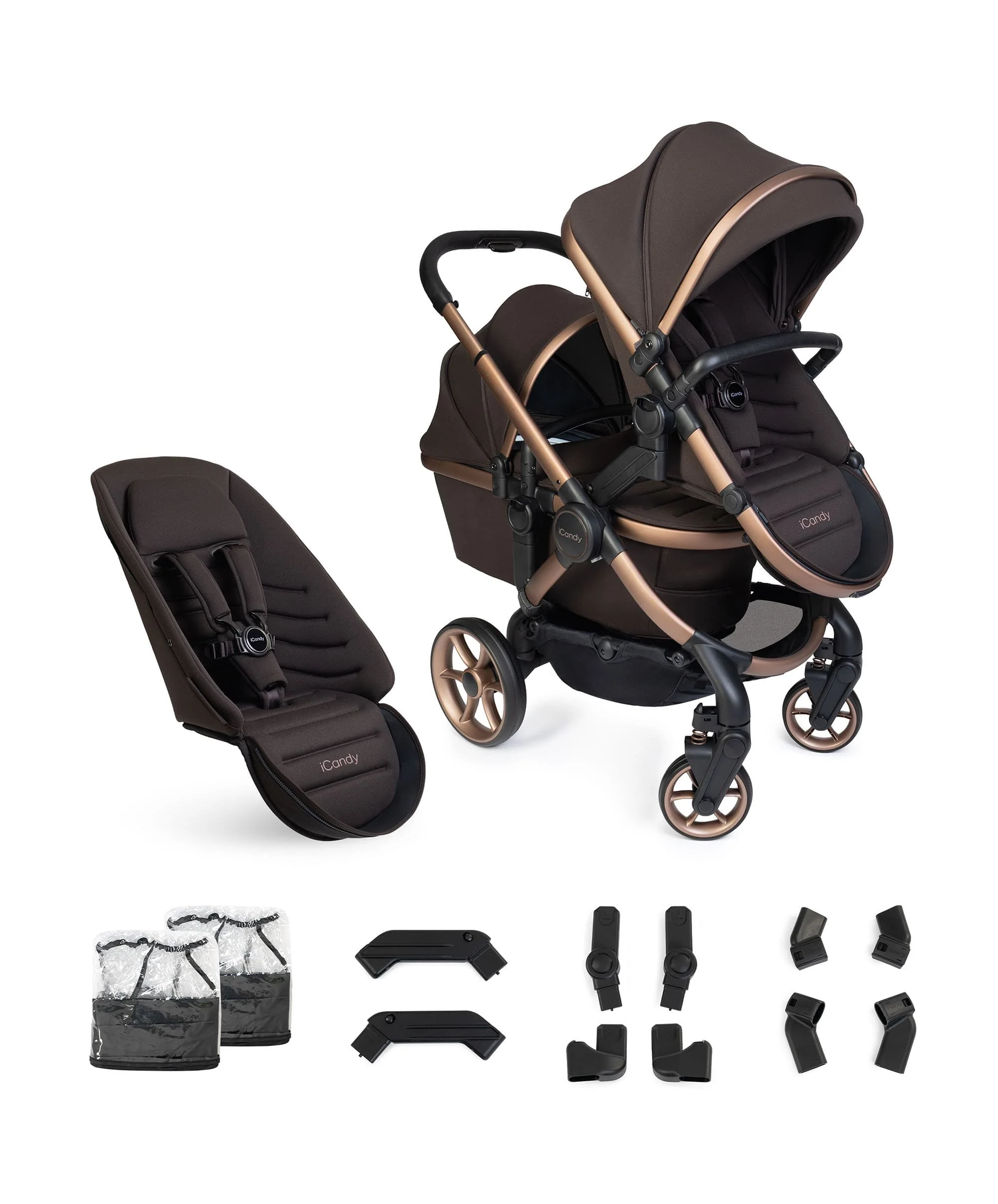 iCandy Peach 8 Double Complete Bundle - Pecan