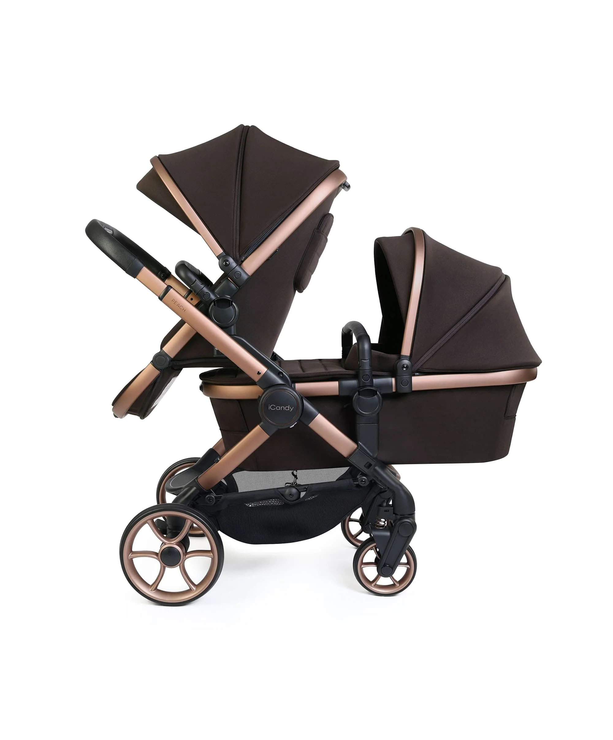 iCandy Peach 8 Double Complete Bundle - Pecan - Image 2