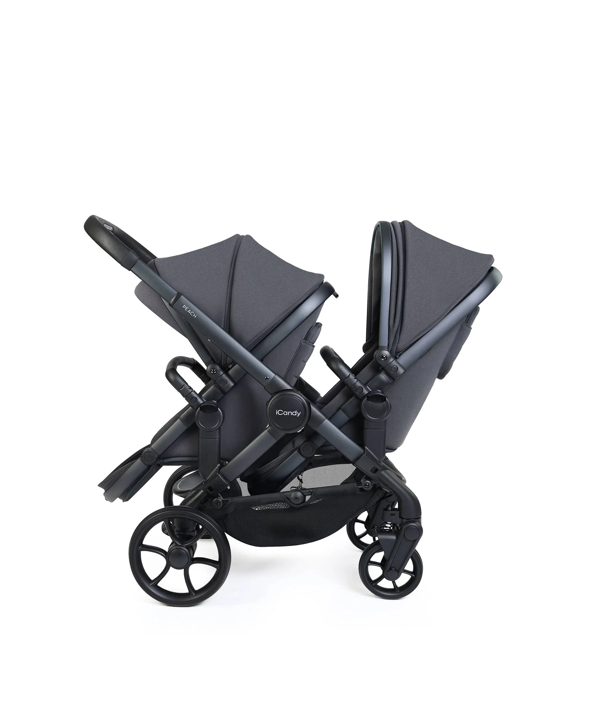 iCandy Peach 8 Twin Complete Bundle - Grey - Image 2