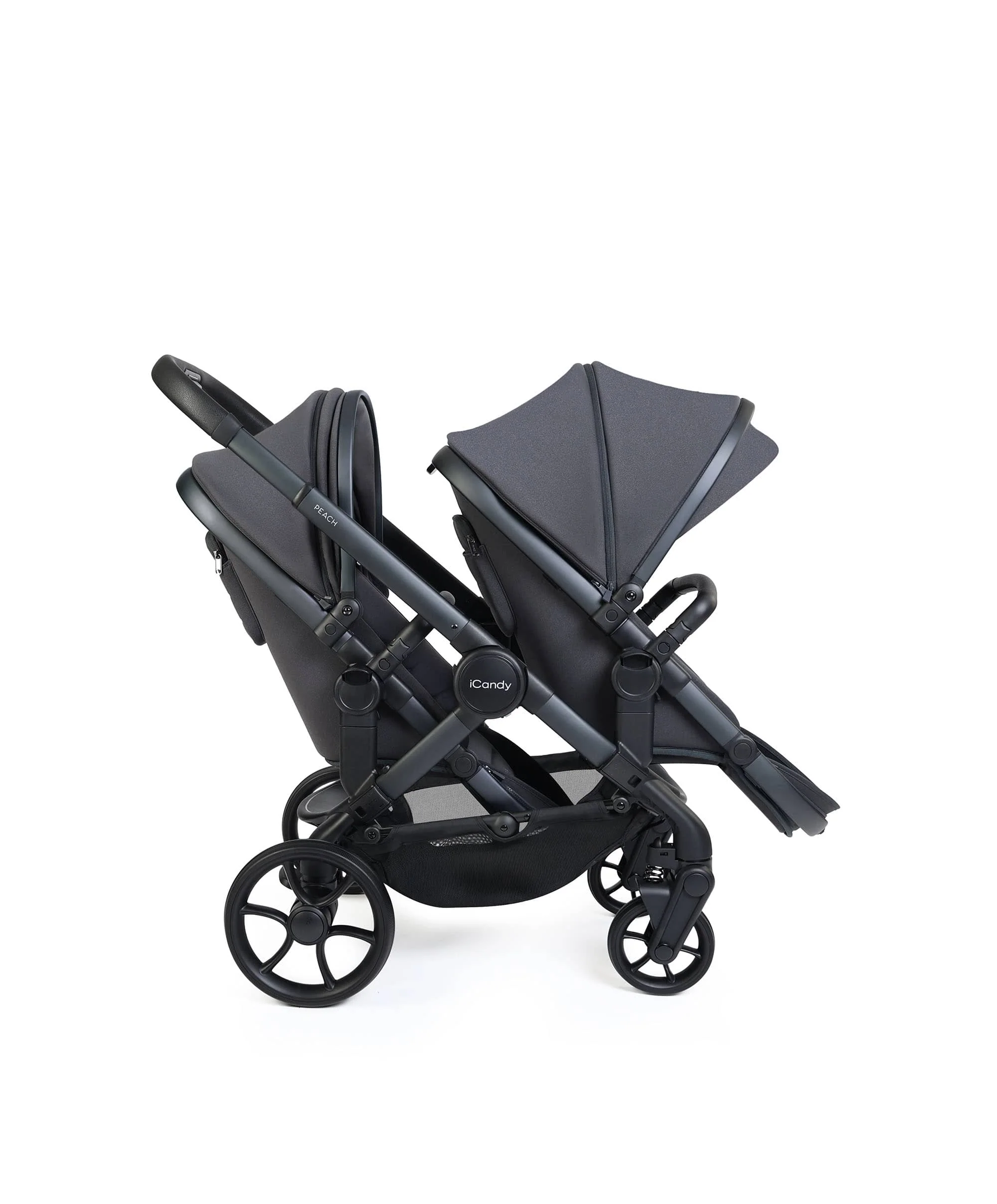 iCandy Peach 8 Twin Complete Bundle - Grey - Image 3