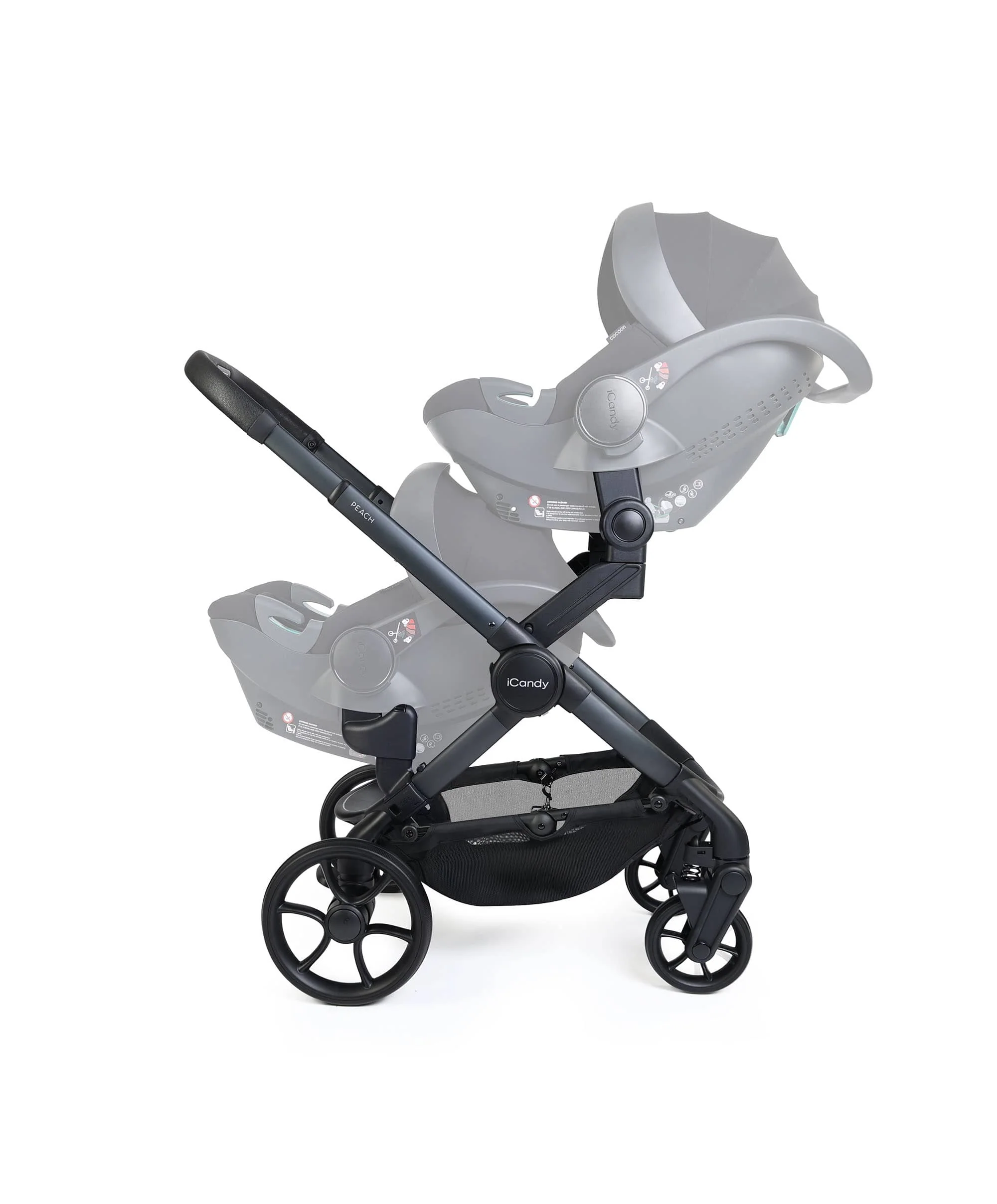iCandy Peach 8 Twin Complete Bundle - Grey - Image 5