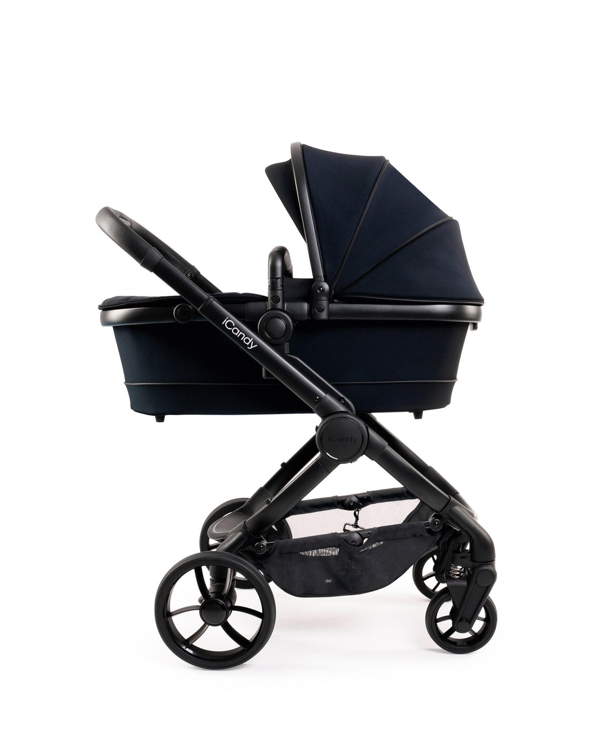 iCandy Peach 7 Complete Pushchair Bundle with Cloud T Car Seat & Base - Black - Image 4