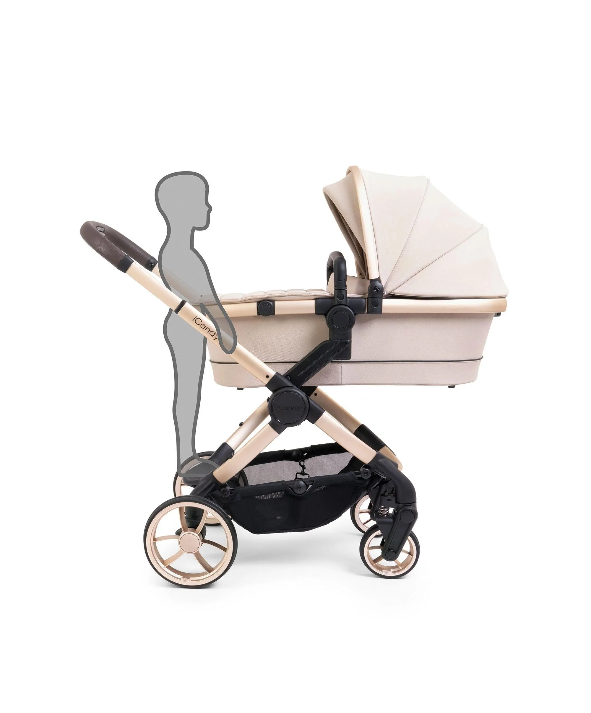 iCandy Peach 7 Complete Pushchair Bundle - Biscotti - Image 4