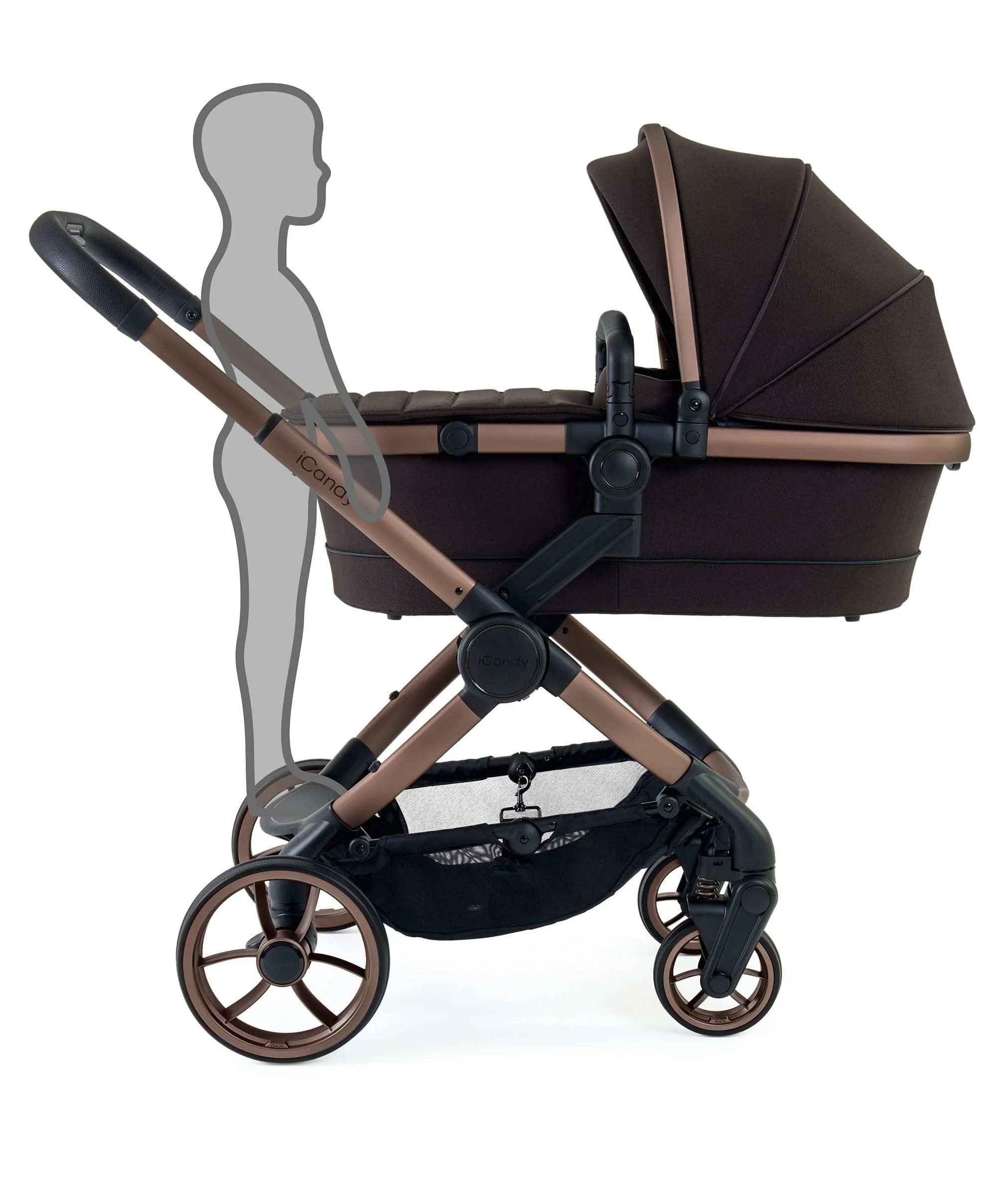 iCandy Peach 7 Complete Pushchair Bundle - Pecan - Image 5