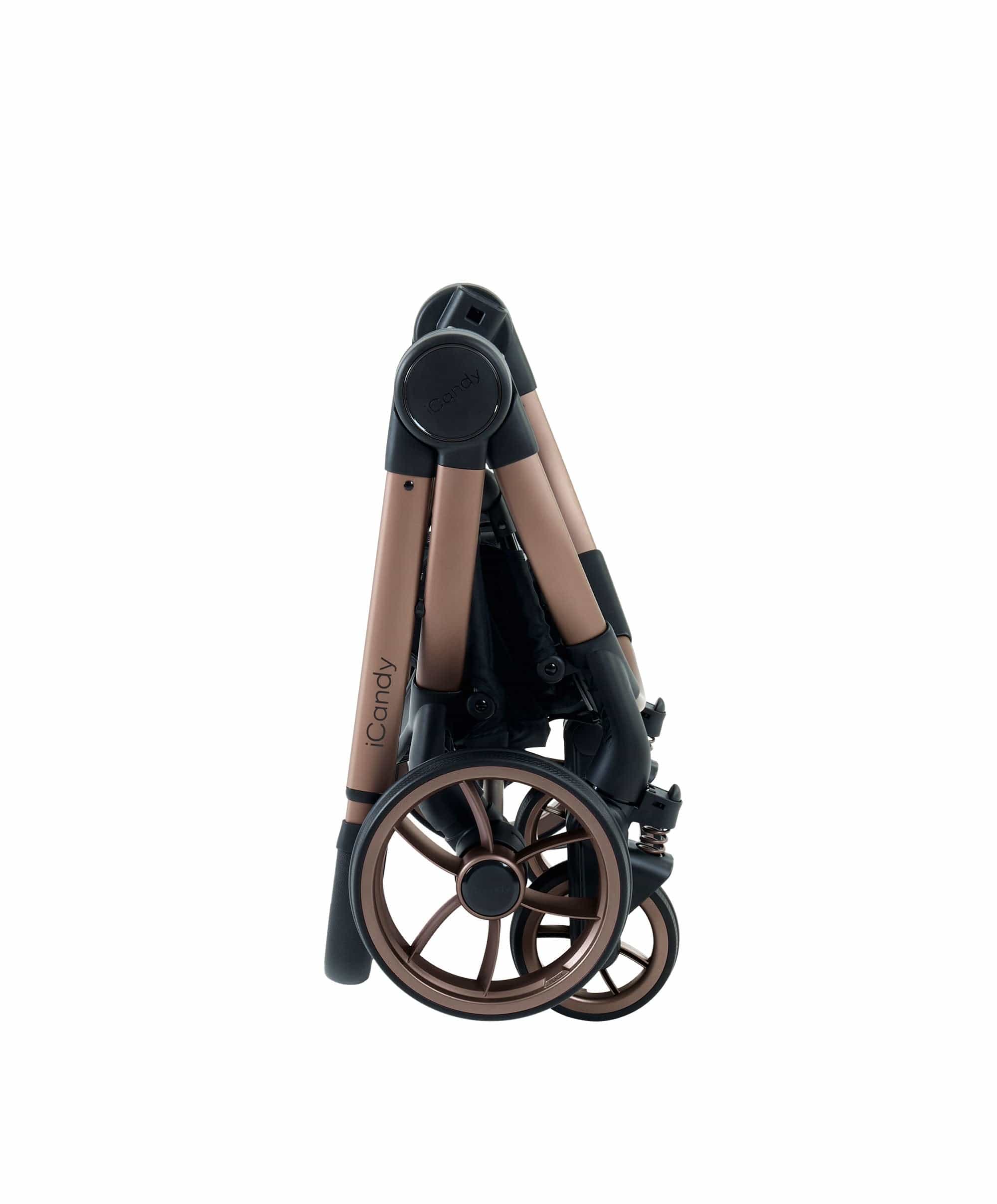 iCandy Peach 7 Complete Pushchair Bundle with Cybex Cloud T Car Seat - Pecan - Image 7