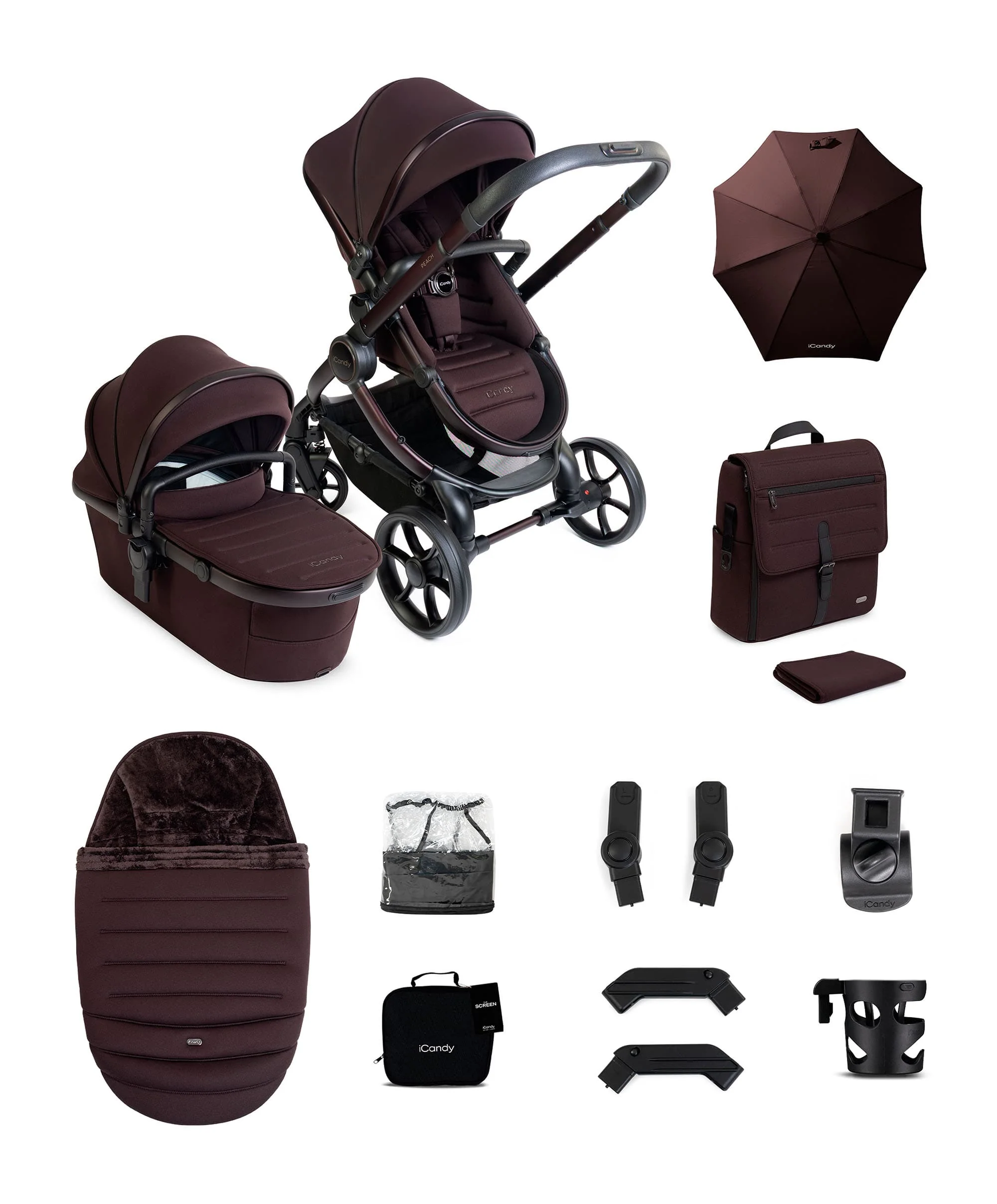 iCandy Peach 8 Complete Bundle - Coffee Bean