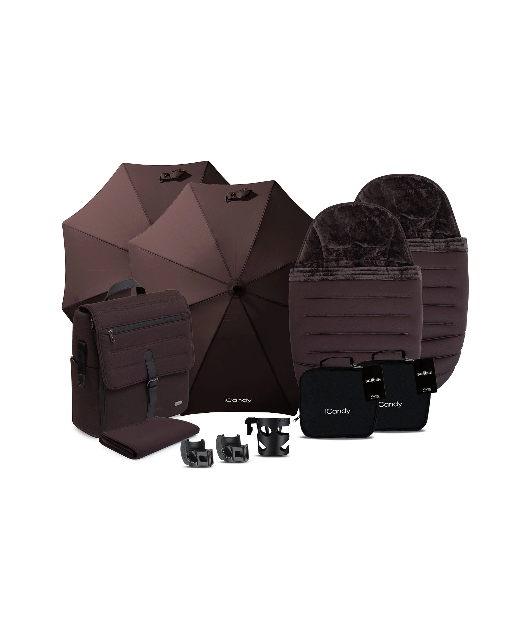 iCandy Peach 8 Twin Complete Bundle - Coffee Bean - Image 10