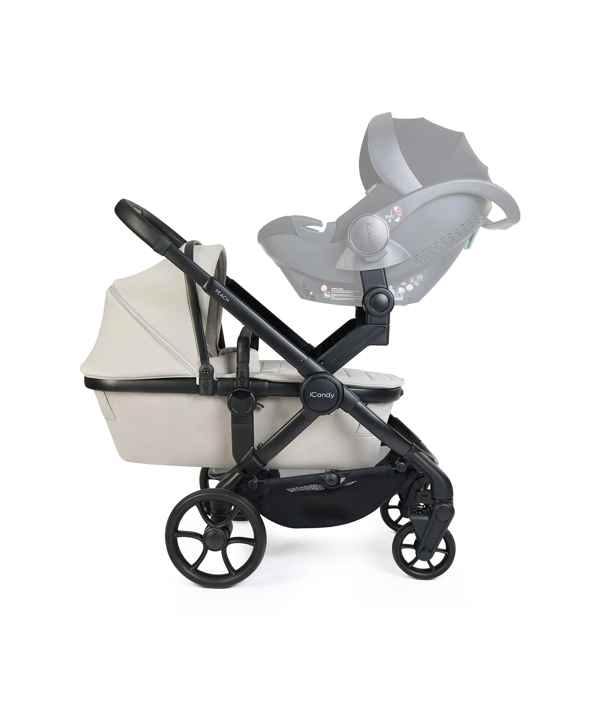 iCandy Peach 8 Twin Complete Bundle - Taupe - Image 3