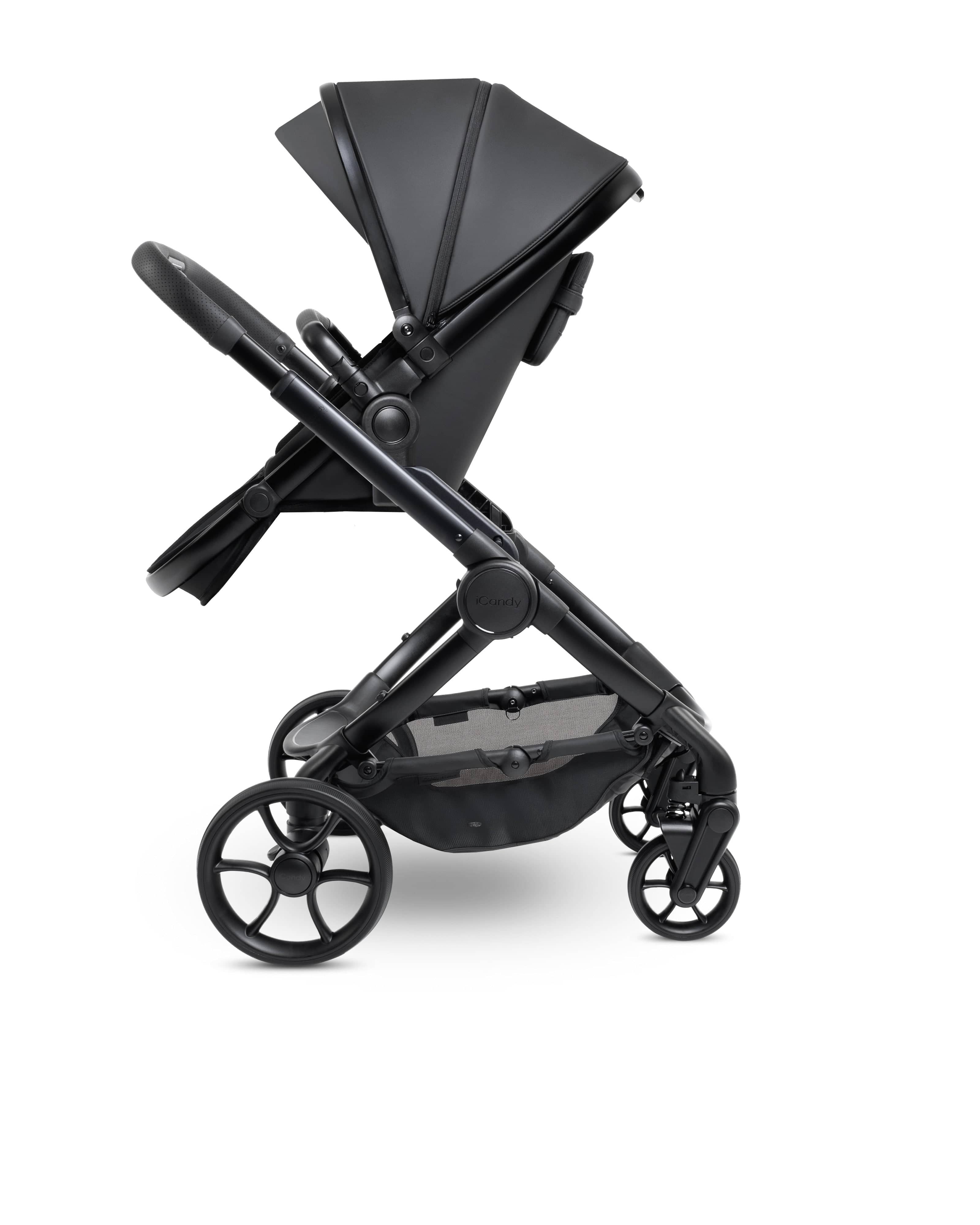 iCandy Peach 7 STUDIO Complete Bundle and Maxi-Cosi Pebble 360 Pro² Car Seat & Base - Black - Image 3