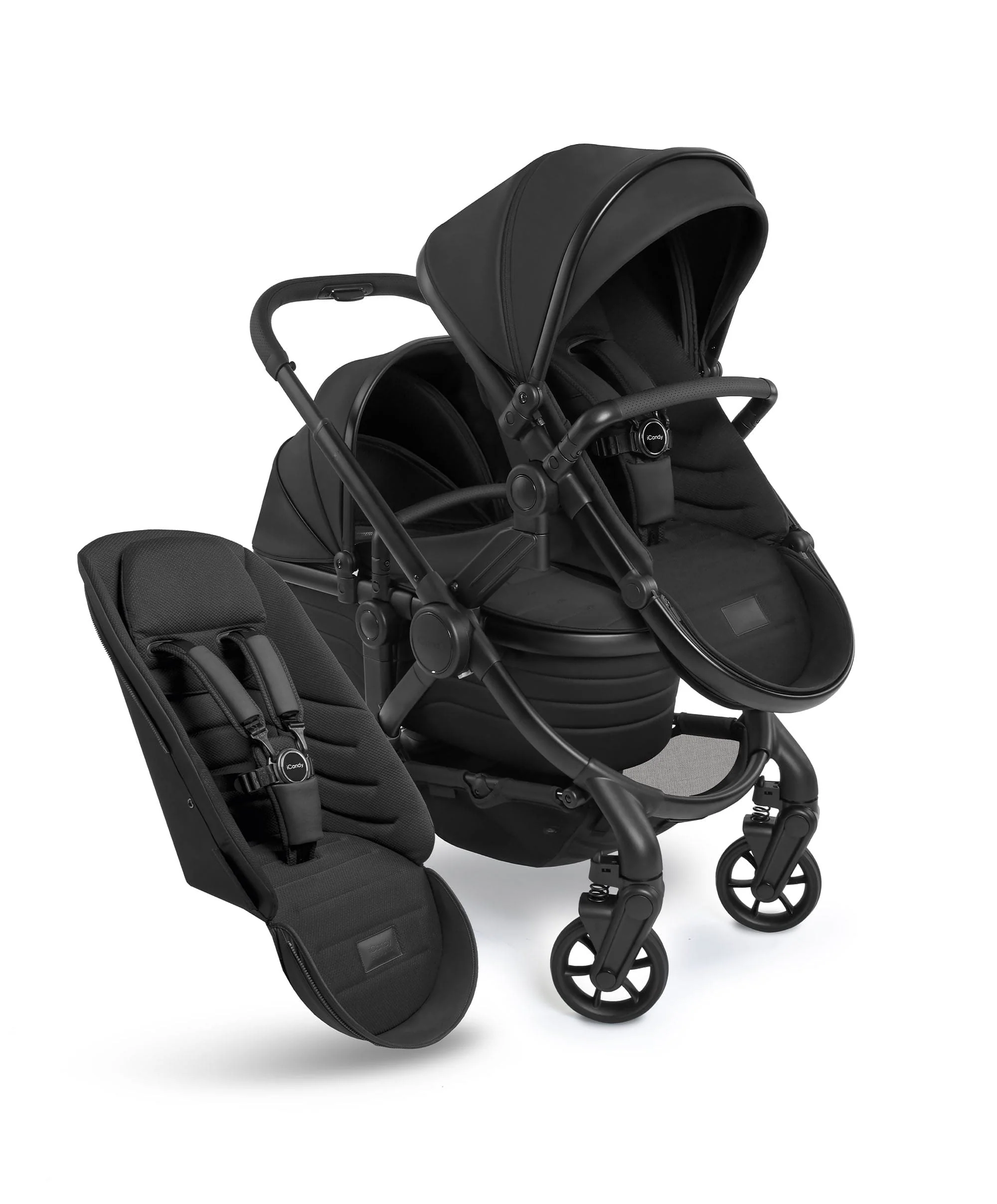 iCandy Peach 7 STUDIO Double Complete Bundle - Black