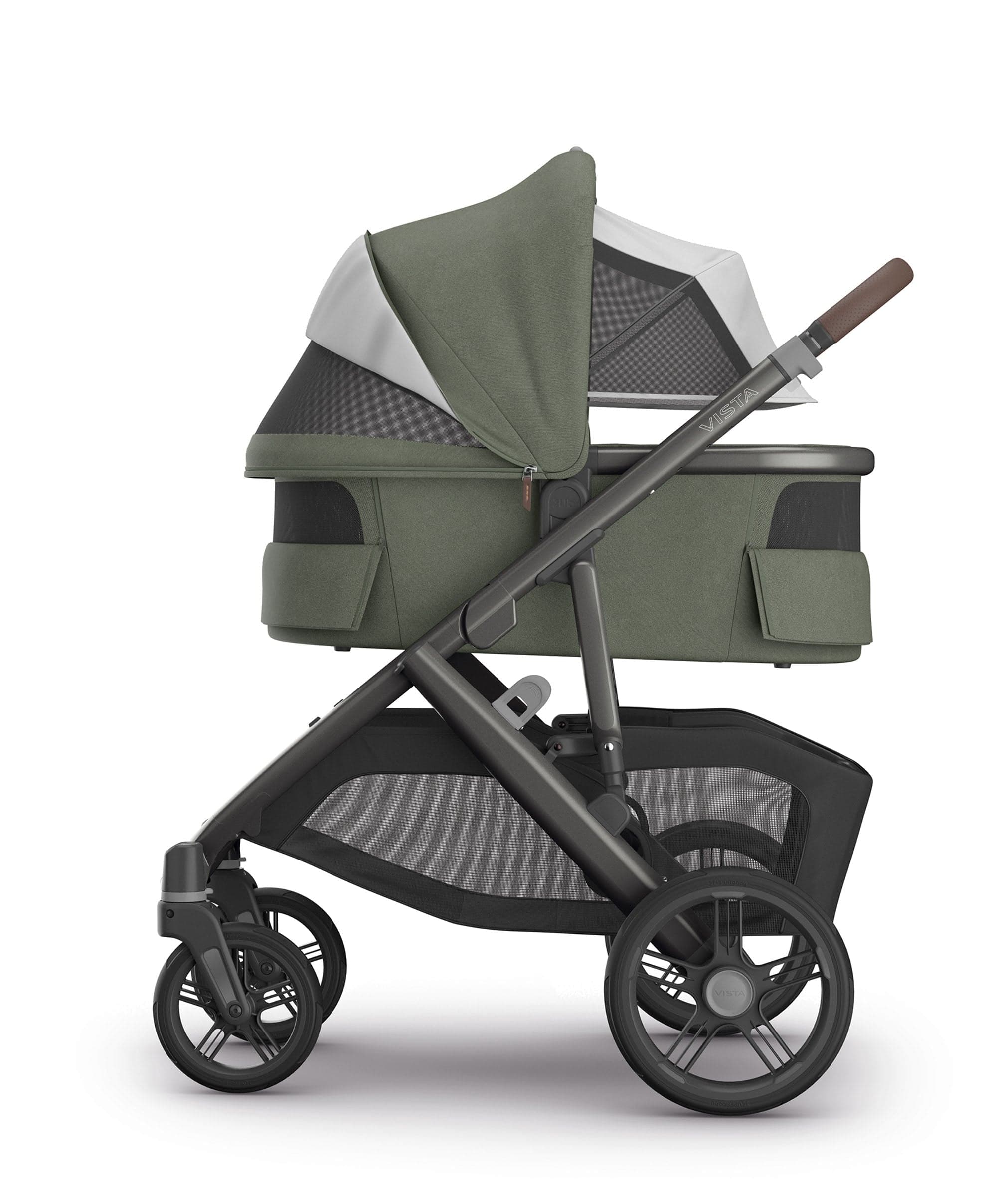 UPPAbaby Vista V3 Stroller & Carrycot Bundle with Maxi-Cosi Pebble 360 Pro² Car Seat & Base (5 Pieces) – Evelyn - Image 11
