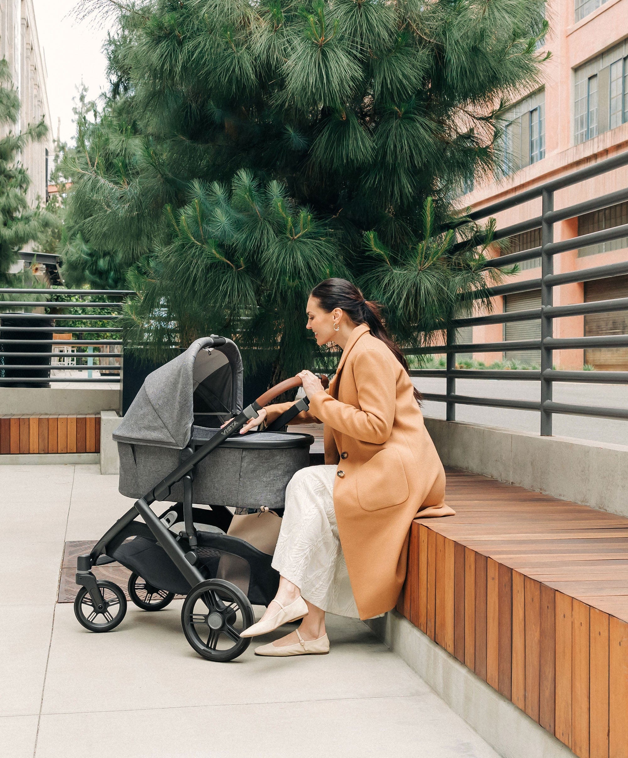 UPPAbaby Vista V3 Stroller Bundle with Cybex Cloud T Car Seat – Greyson - Image 11