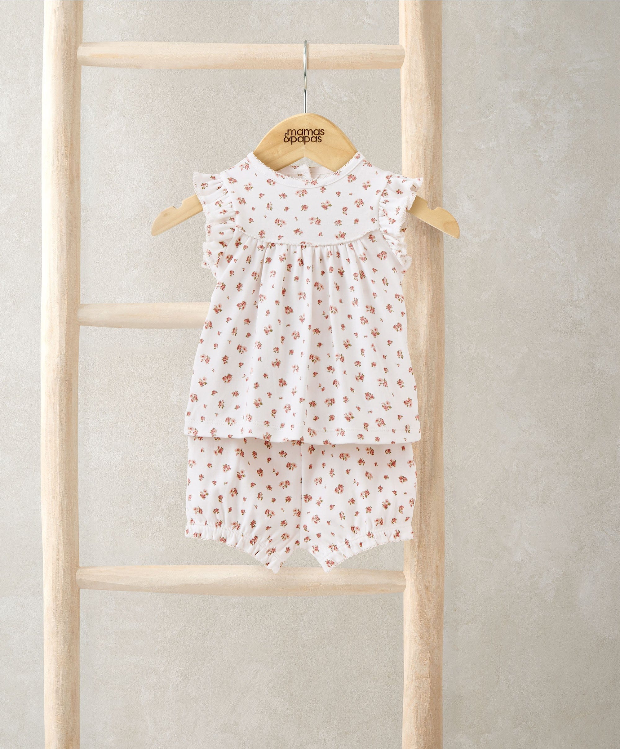 Rose Print Short Pyjamas