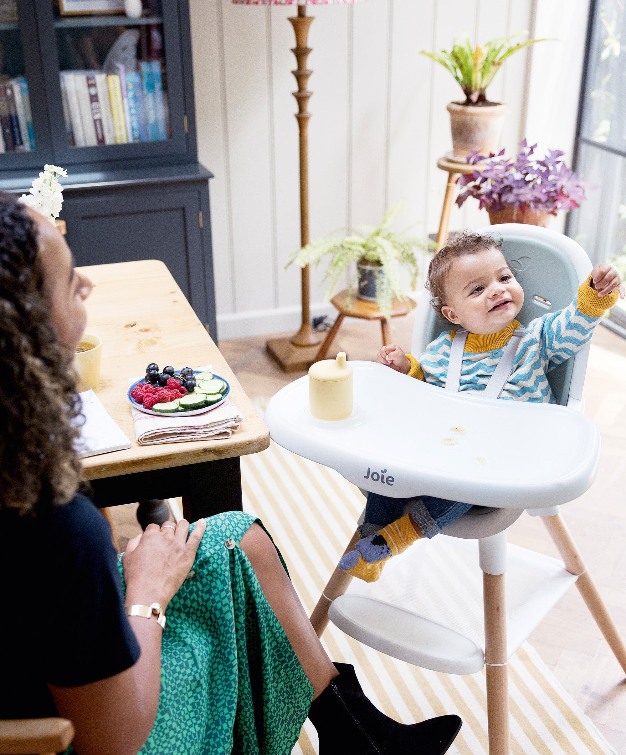 Joie chestnut™ Highchair - Mocha - Image 2