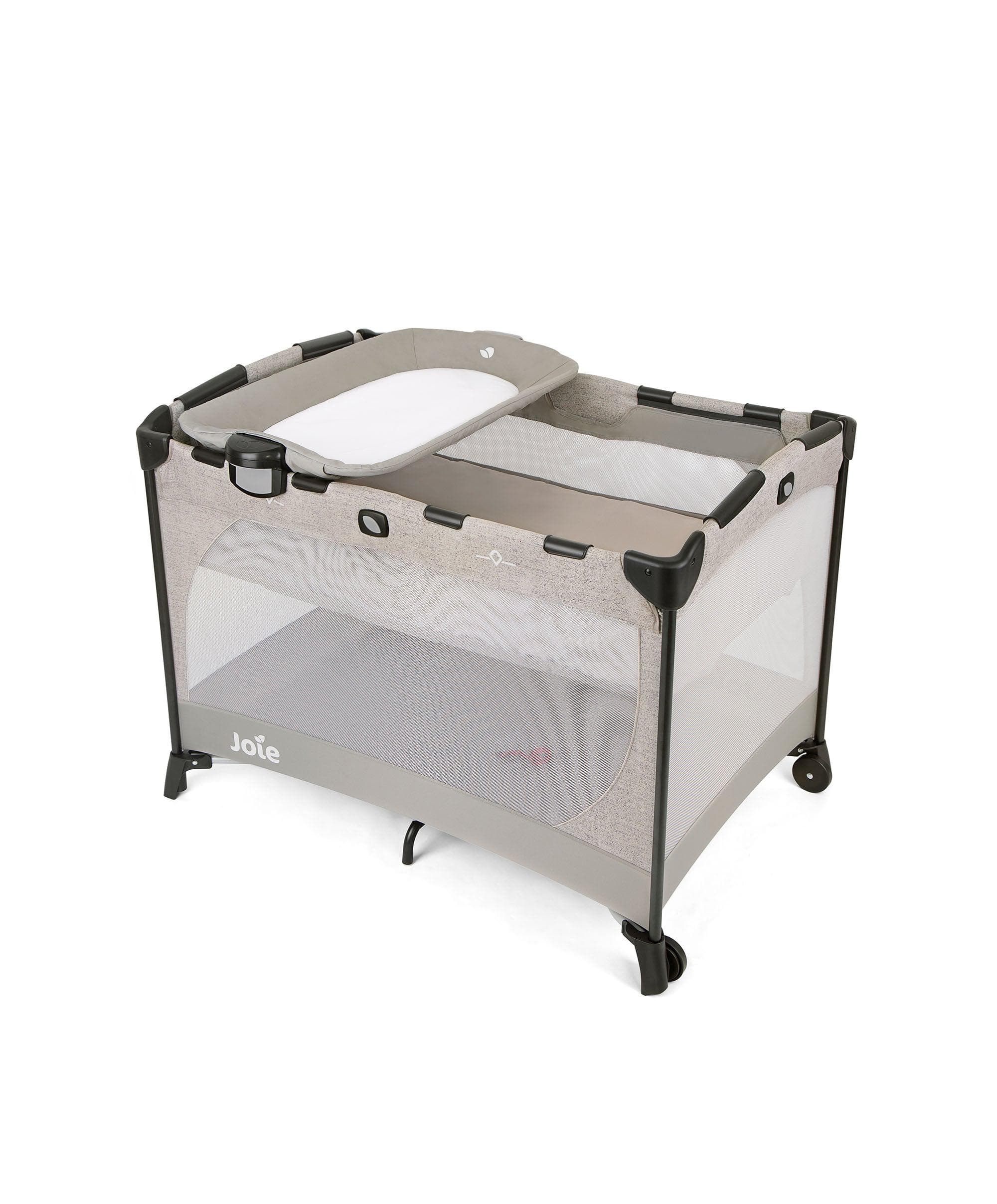 Joie Commuter Change™ Travel Cot - Speckled Grey - Image 3