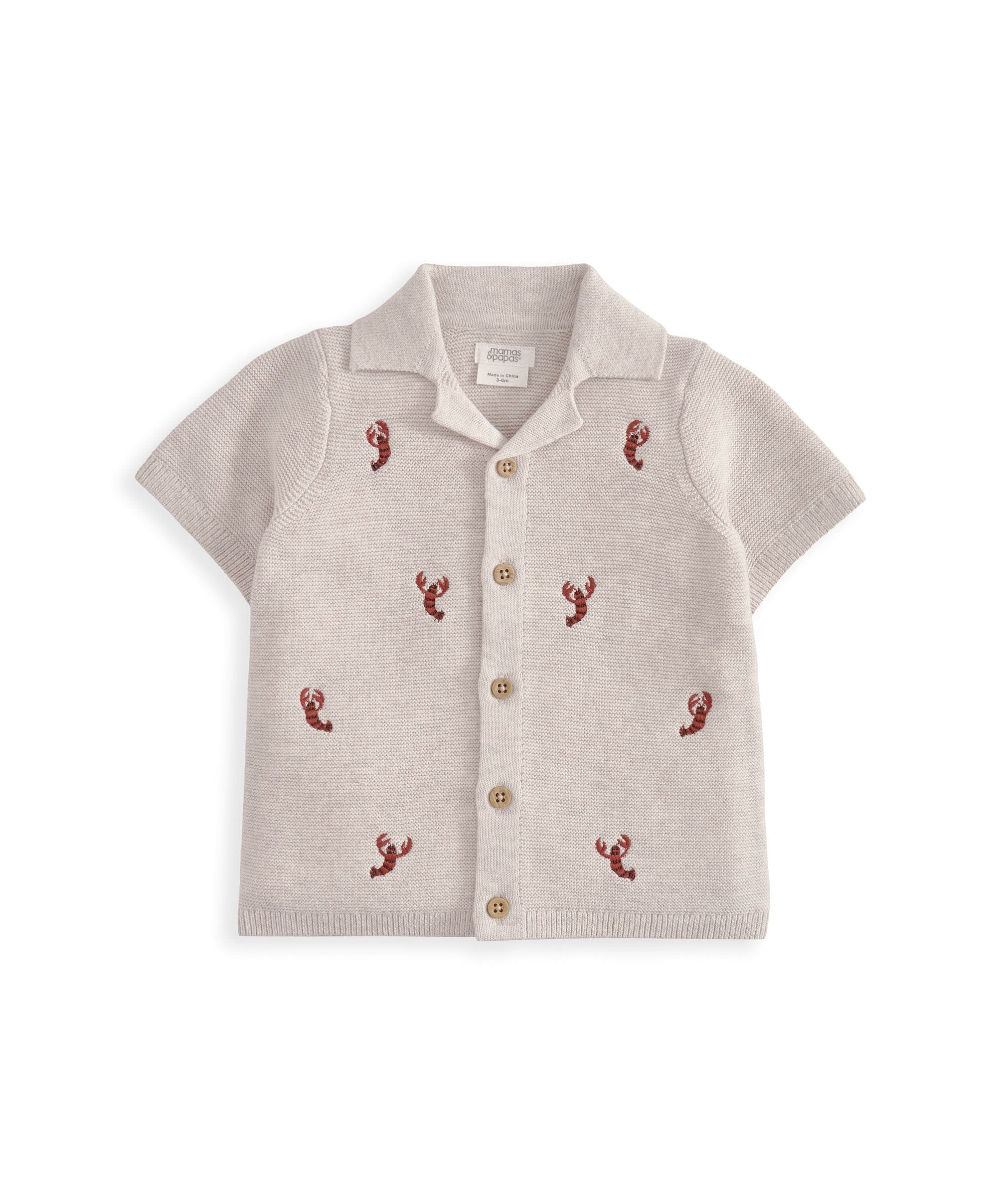 Knitted Lobster Shirt & Shorts - Image 3