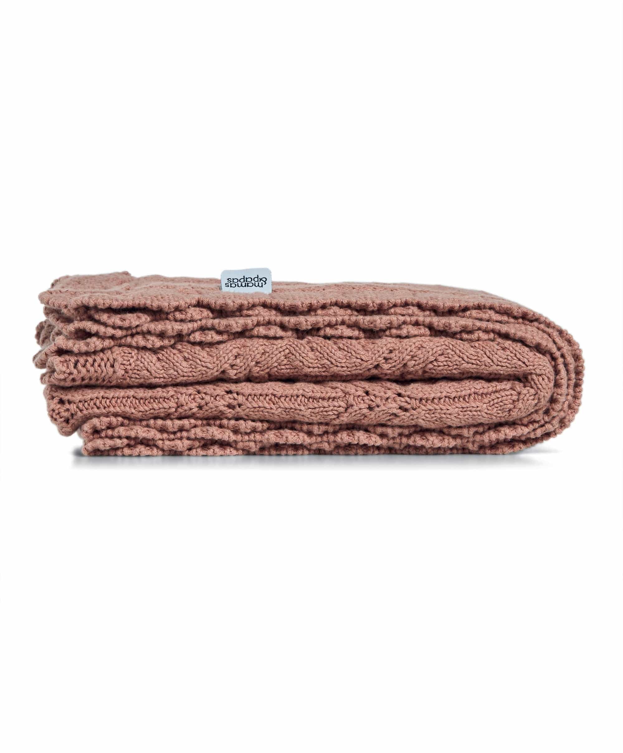 Knitted Blanket - Welcome to the World Wildflower - Image 4