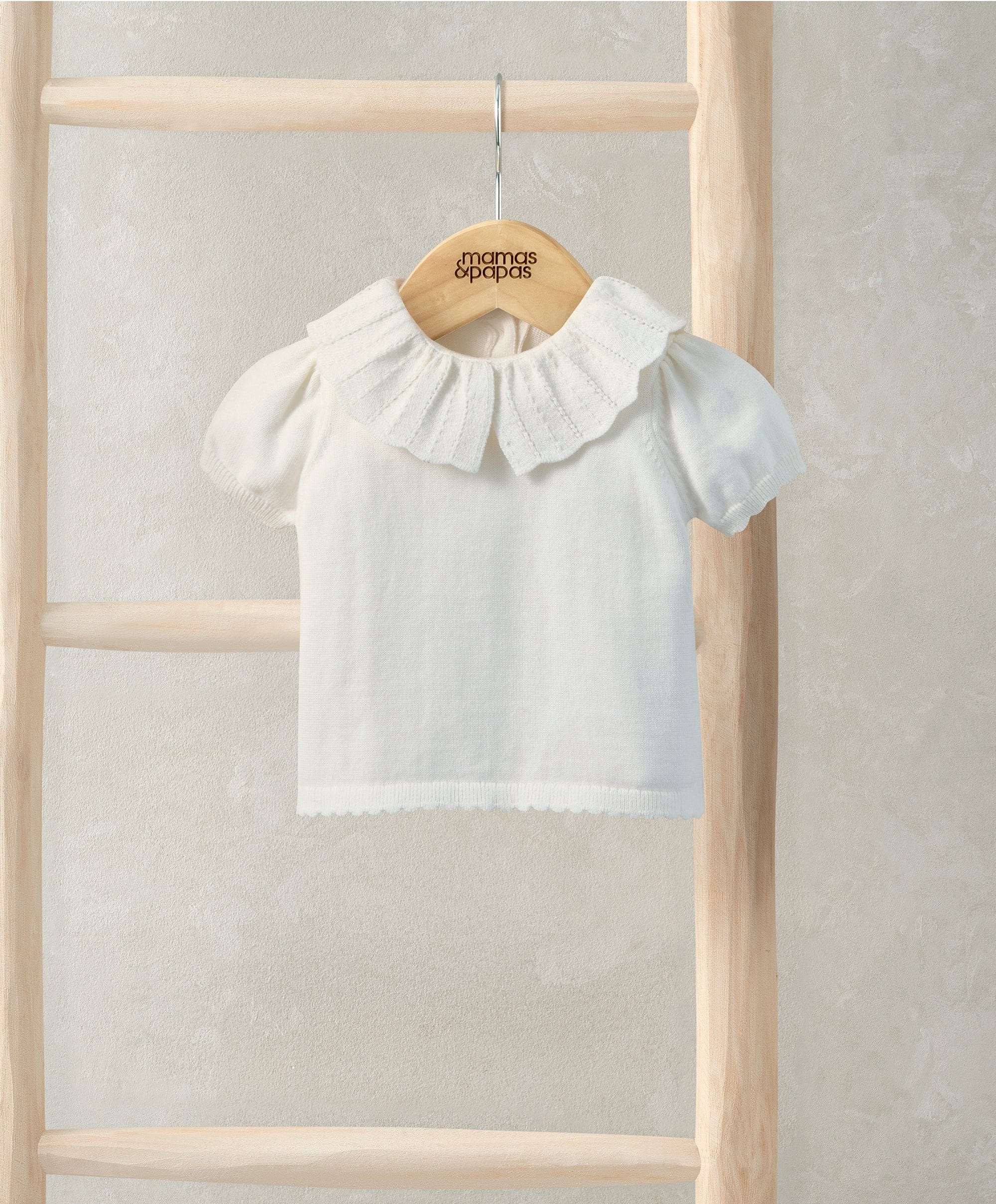 Knitted White Top