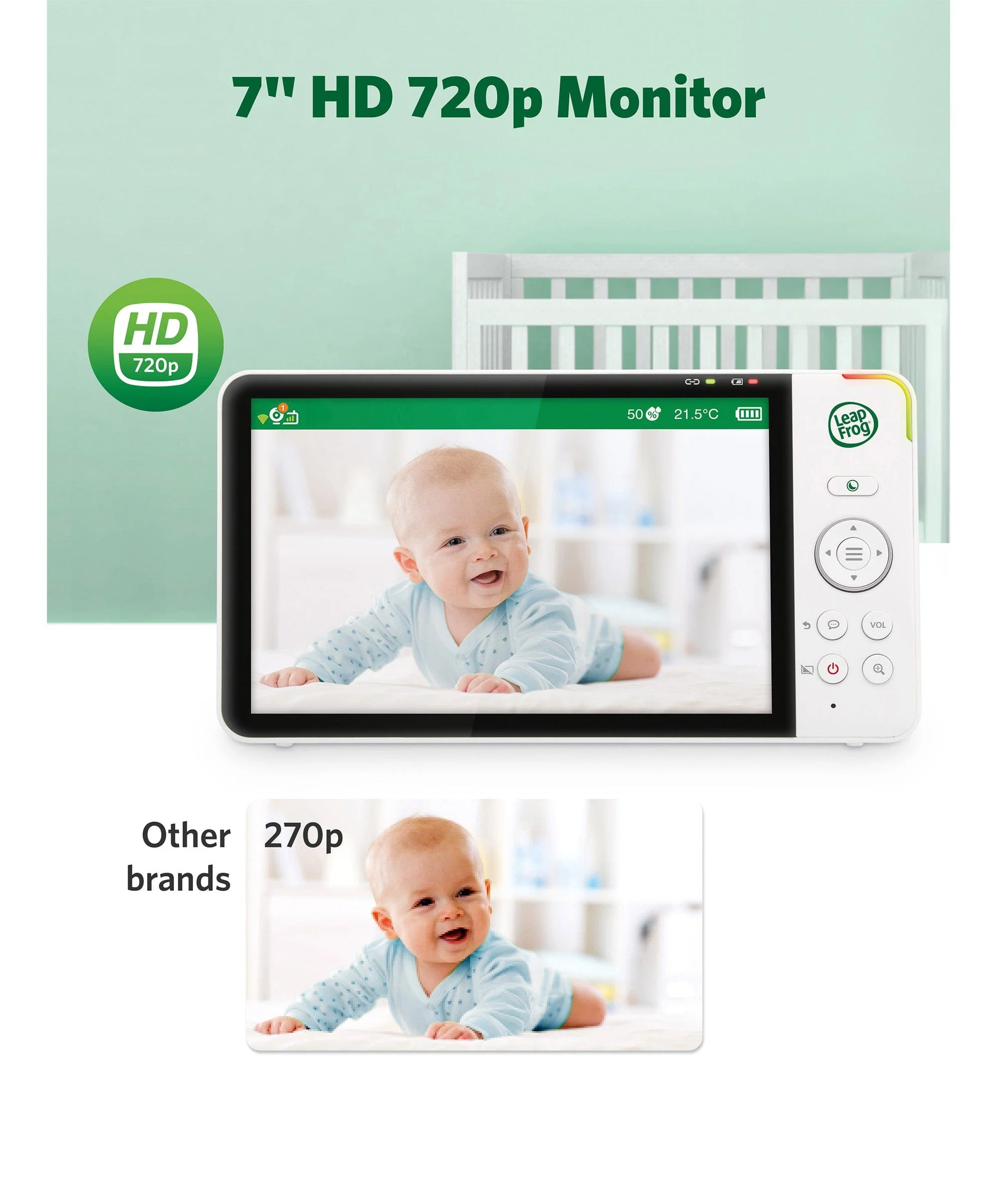 Leapfrog 7 Inch LF4917HD Pan & Tilt Monitor - Image 4
