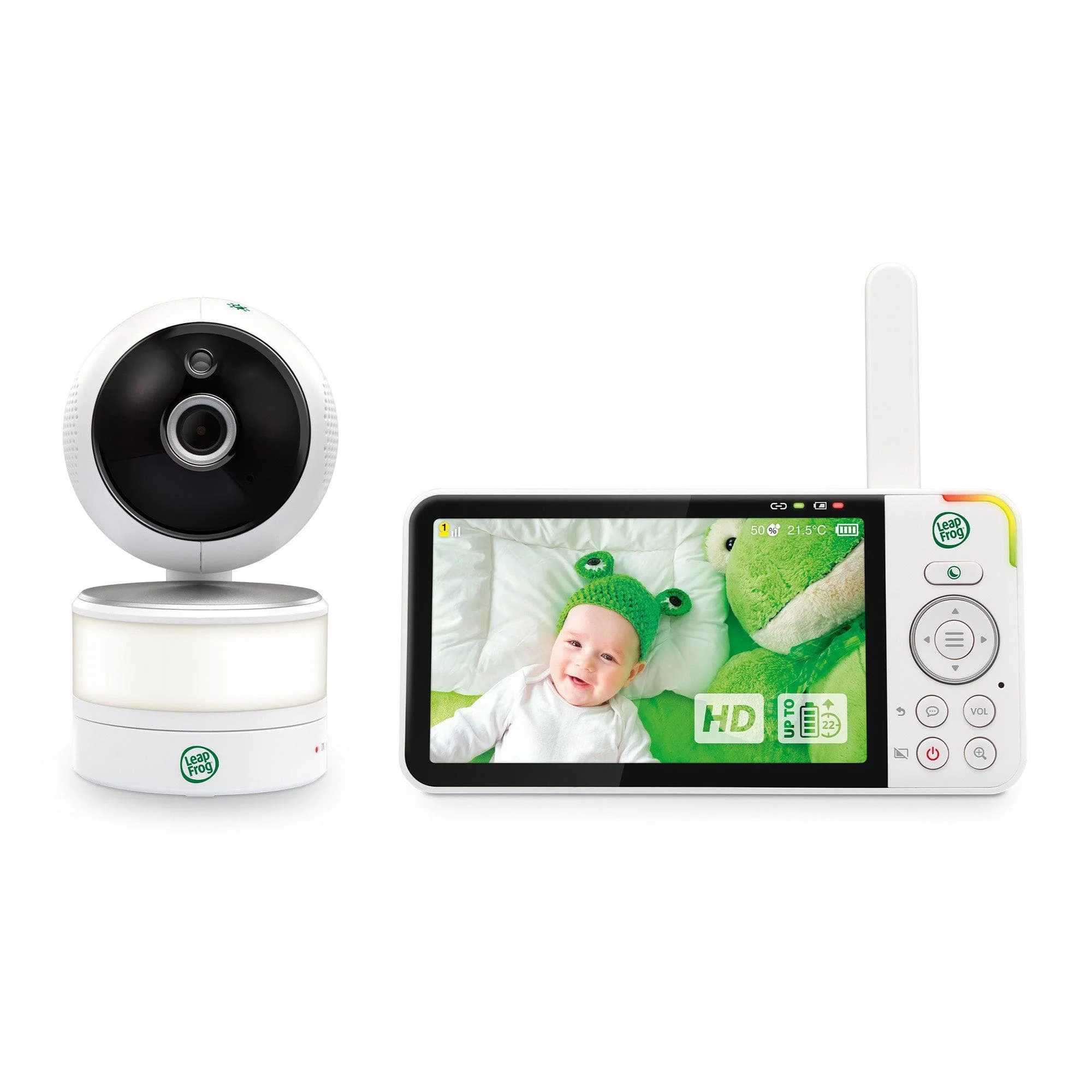 LeapFrog LF915HD 5 Inch Video Baby Monitor with Colour Night Vision - White - Image 16